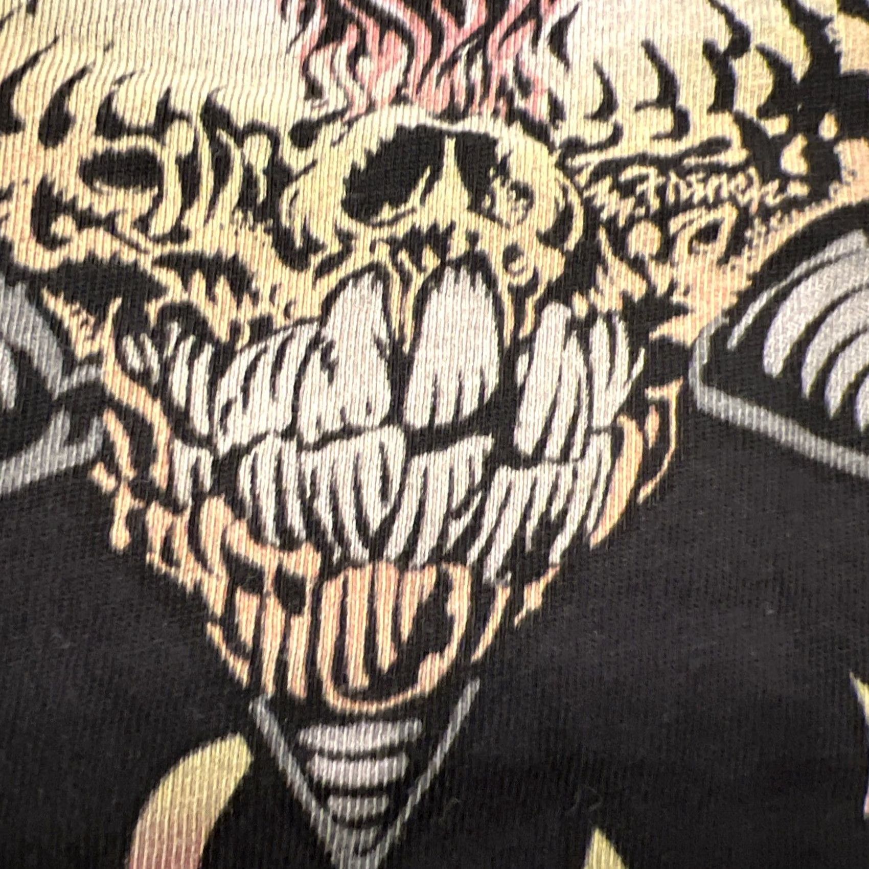 Bones VINTAGE BONES Shirt Adult Medium Black Knit Cotton Crew Neck Long Sleeve Graphic Print Skateboarding Bones Brigade Skater 90s? Size US M / EU 48-50 / 2 - 6 Thumbnail