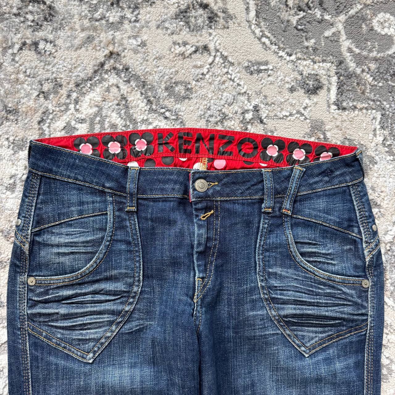 Kenzo Kenzo Vintage Denim Jeans Size 31" - 3 Thumbnail