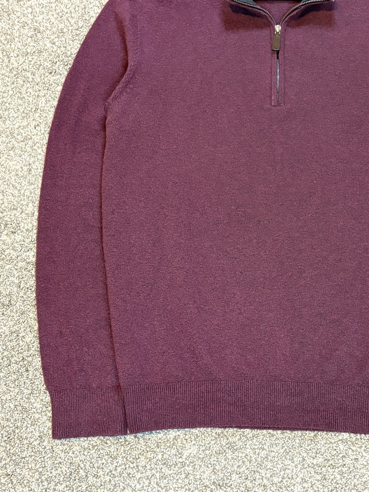 Faherty Faherty Jackson 1/4 Zip Pullover Sweater Mens XL Red Heather Size US XL / EU 56 / 4 - 5 Thumbnail
