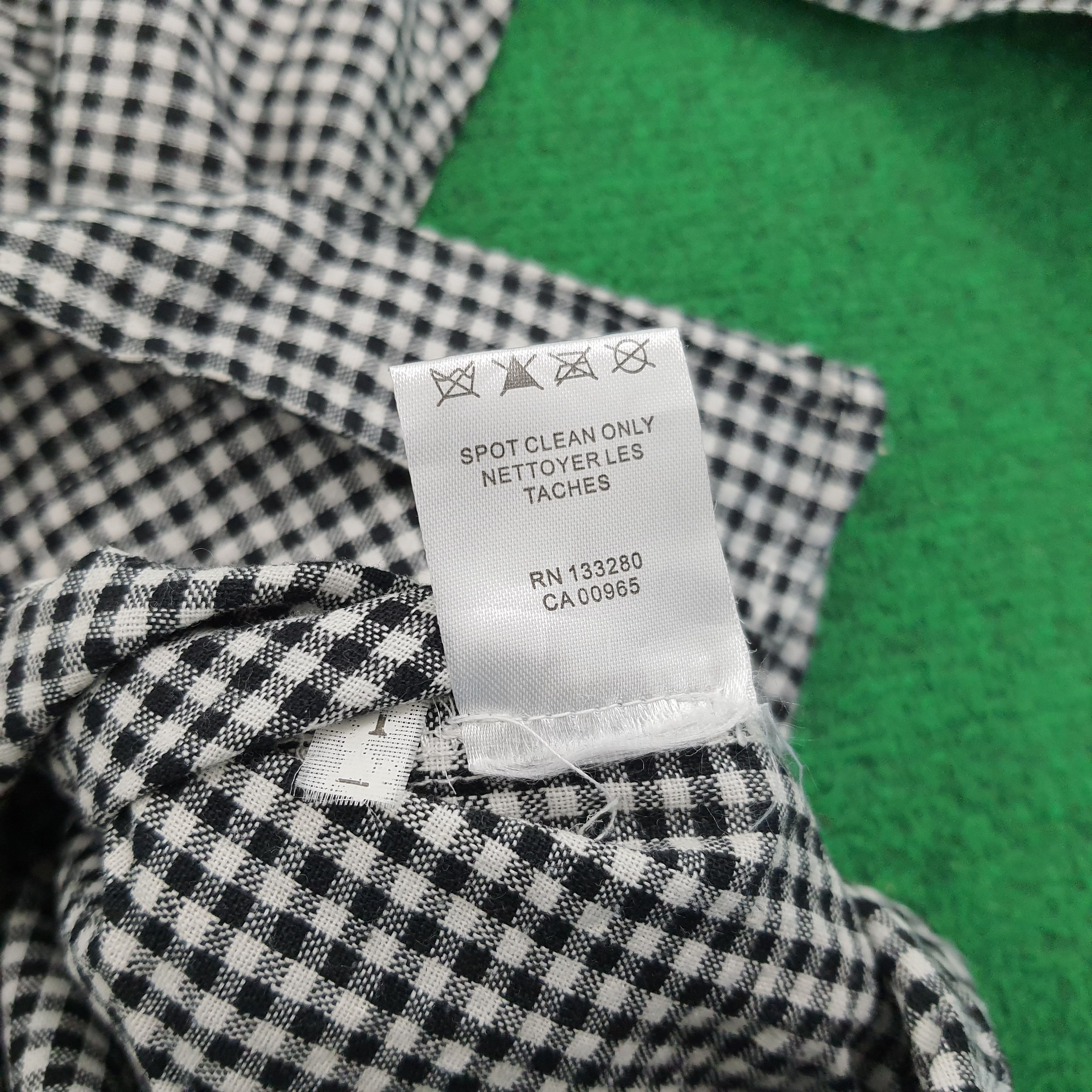Designer × Vintage Vintage Thom Browne Box Design Button Up Shirt C104N29 Size US M / EU 48-50 / 2 - 7 Thumbnail