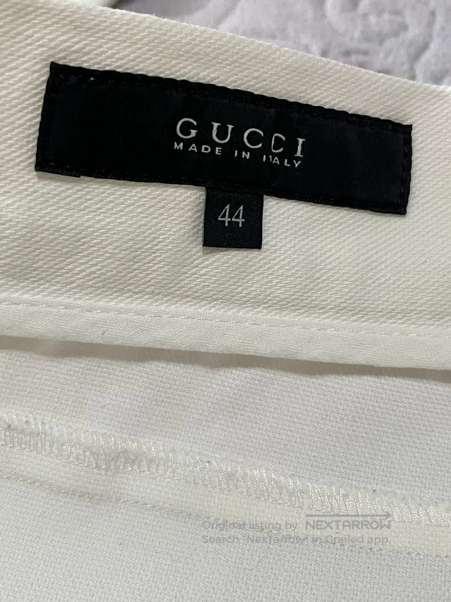 Gucci Gucci White Jeans Size 44 Italy. Size US 28 / EU 44 - 2 Thumbnail