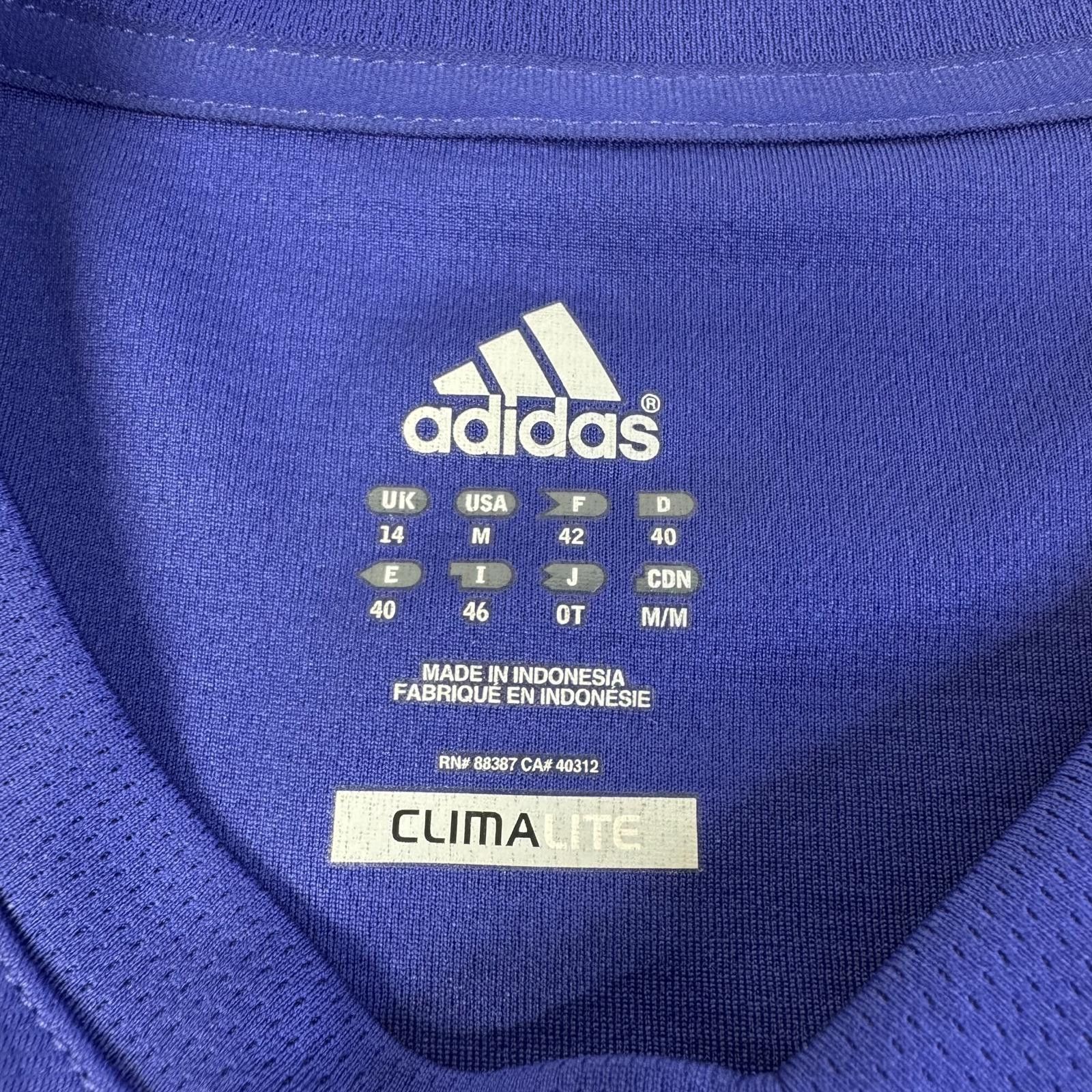 Adidas Adidas Boy’s Blue Shirt Short Sleeve Kids Size M Size US M / EU 48-50 / 2 - 4 Thumbnail