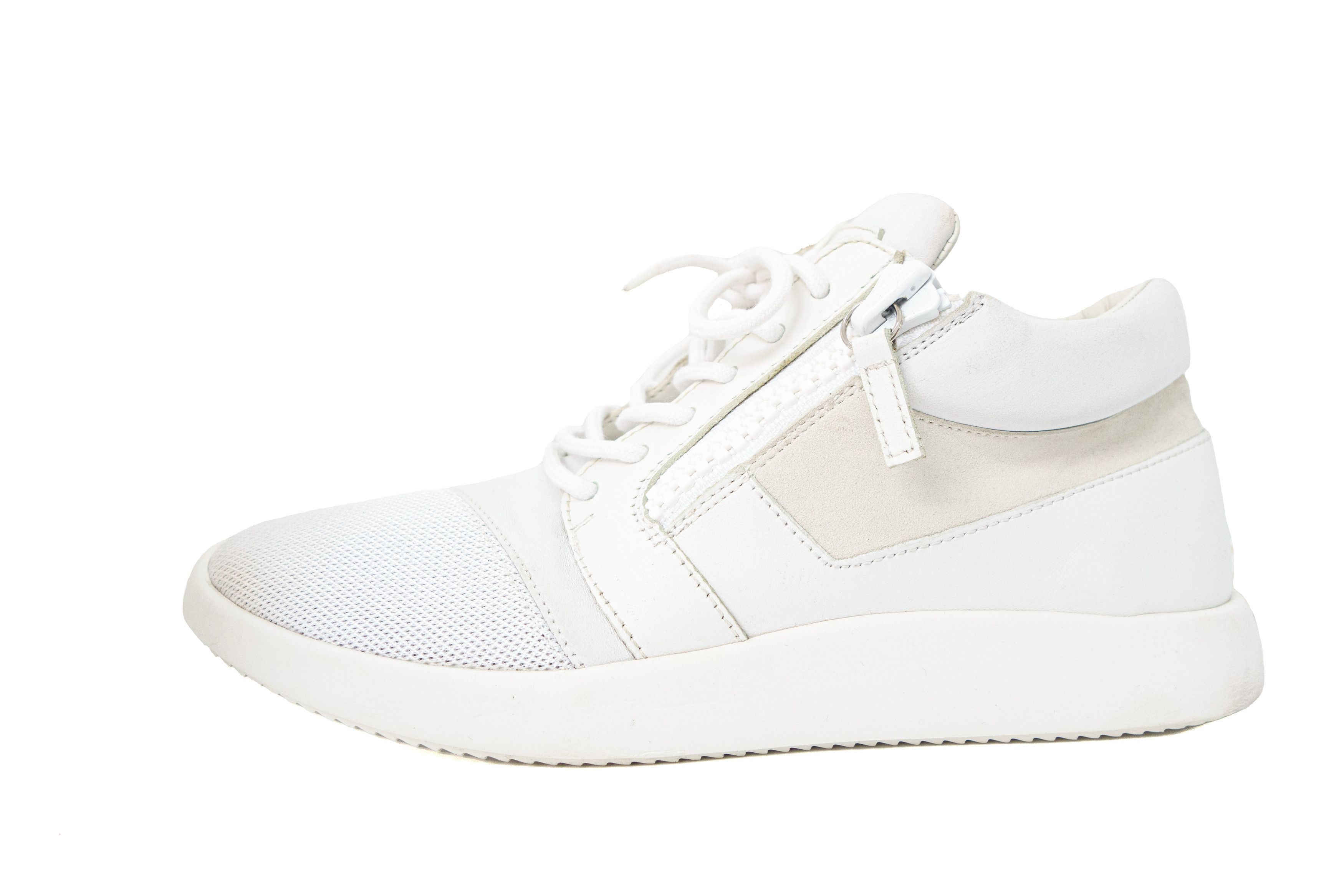 Giuseppe Zanotti Mesh Leather Runners Size US 9.5 / IT 39.5 - 2 Thumbnail