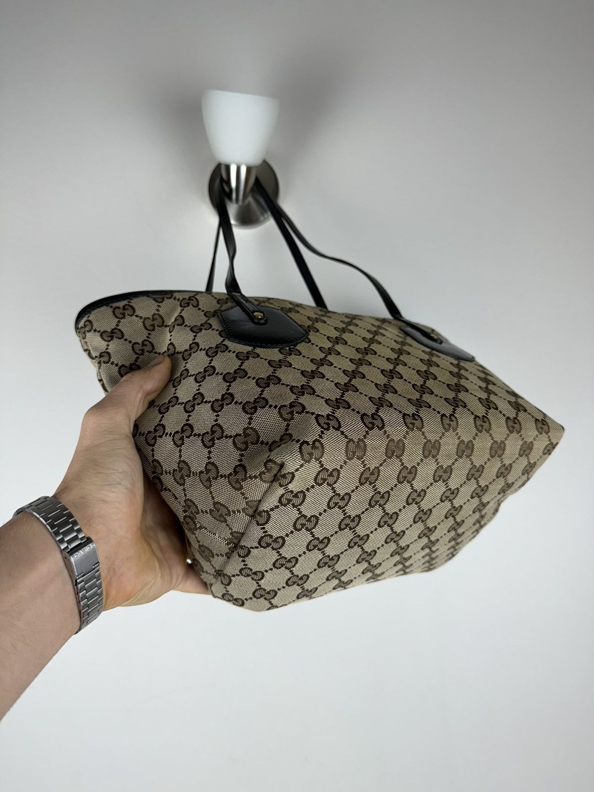 Gucci Shopper bag Gucci GG Canvas Jolie Tote original luxury item Size ONE SIZE - 3 Thumbnail