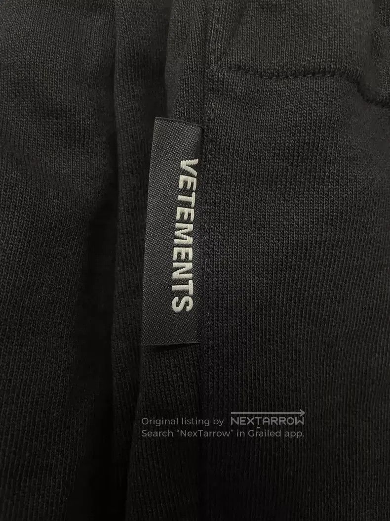 Vetements Vetements SizeXS Cotton Fleece Ankle Tapered Sweatpants XS Size US 30 / EU 46 - 3 Thumbnail