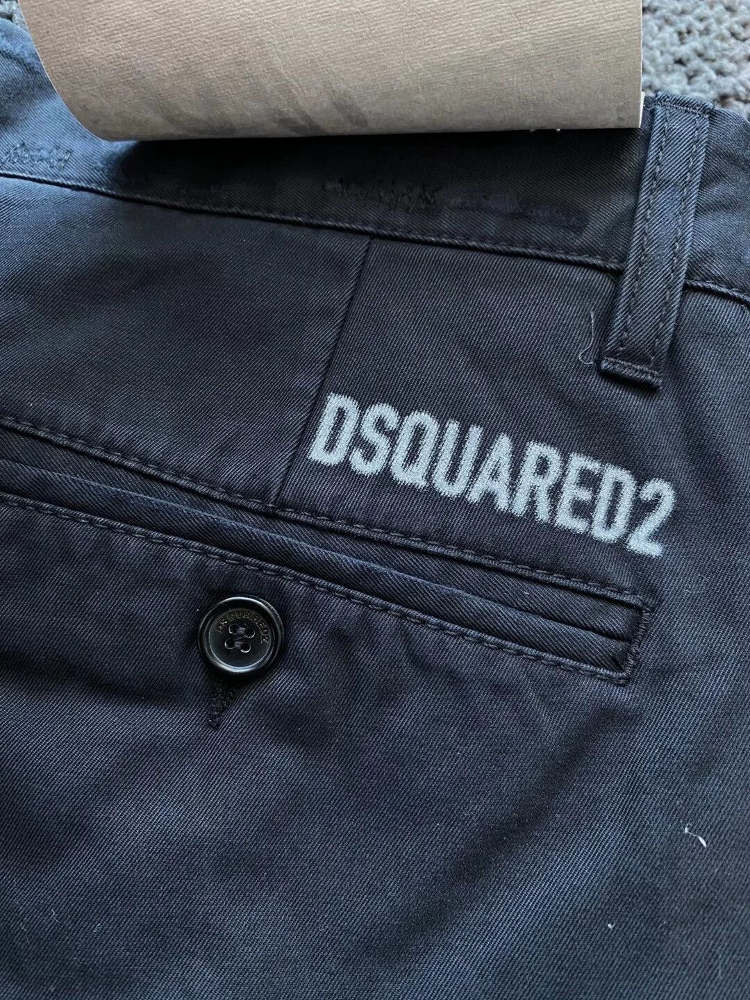 Dsquared2 Dsquared2 DAN ELASTIC 20FW Blk Slim Elastic Waist Distressed Size US 28 / EU 44 - 5 Thumbnail