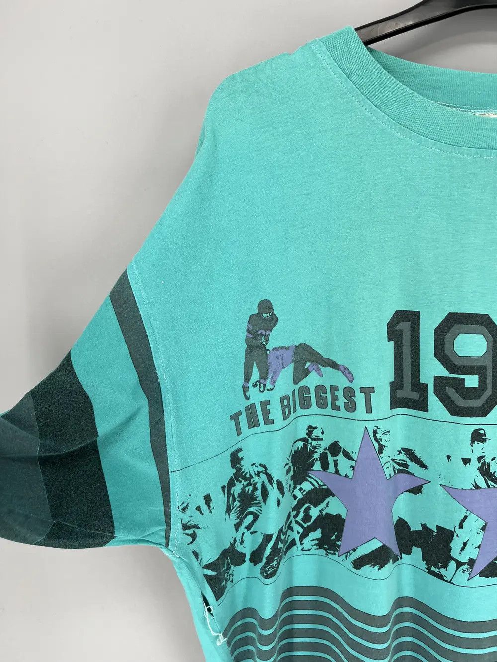 NFL × NHL Vintage 90s NFL American Football fullprint tees Size US XL / EU 56 / 4 - 5 Thumbnail