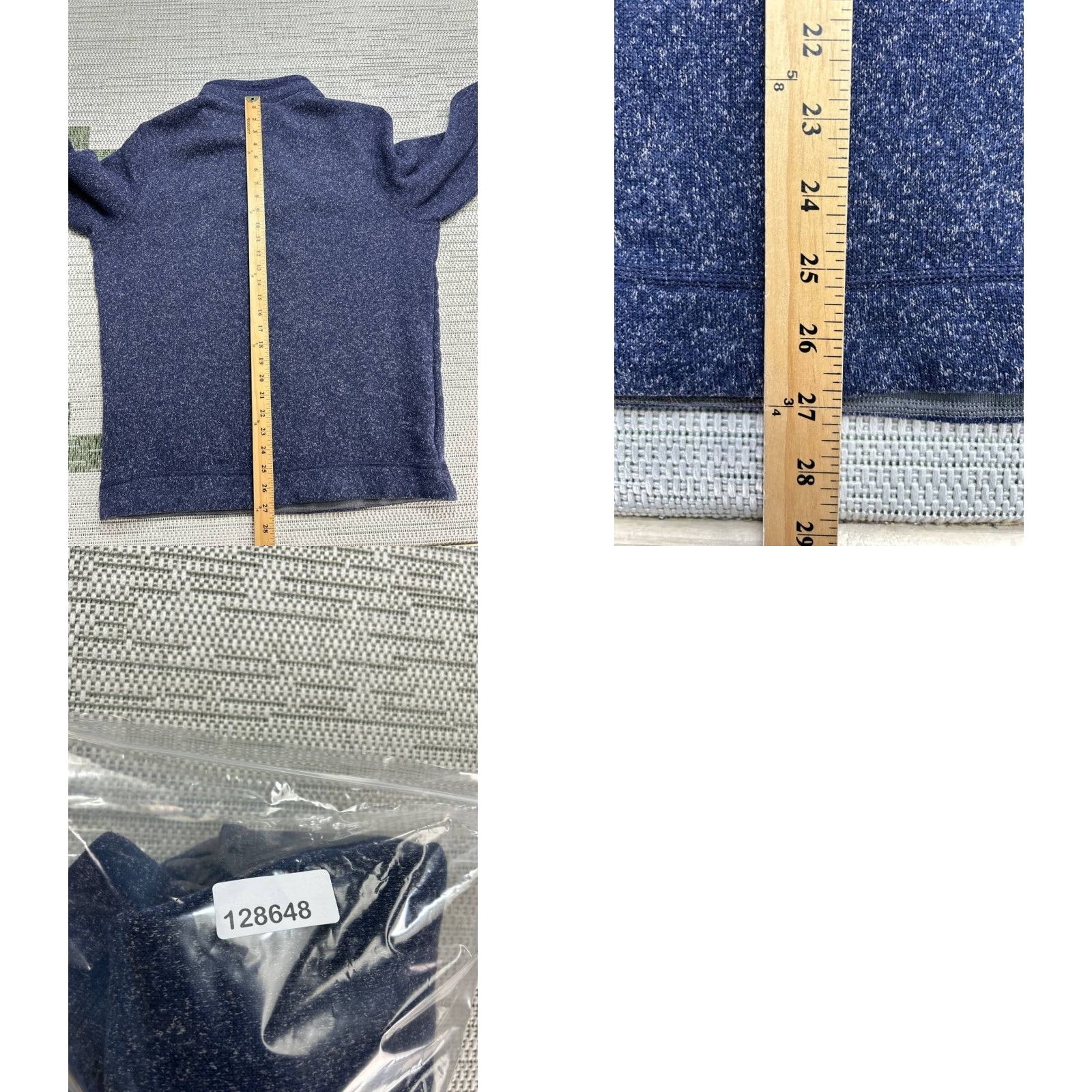 Peter Millar Peter Millar Sweater Mens XL Blue Golf Quarter Zip Logo Pullover Size US XL / EU 56 / 4 - 8 Thumbnail
