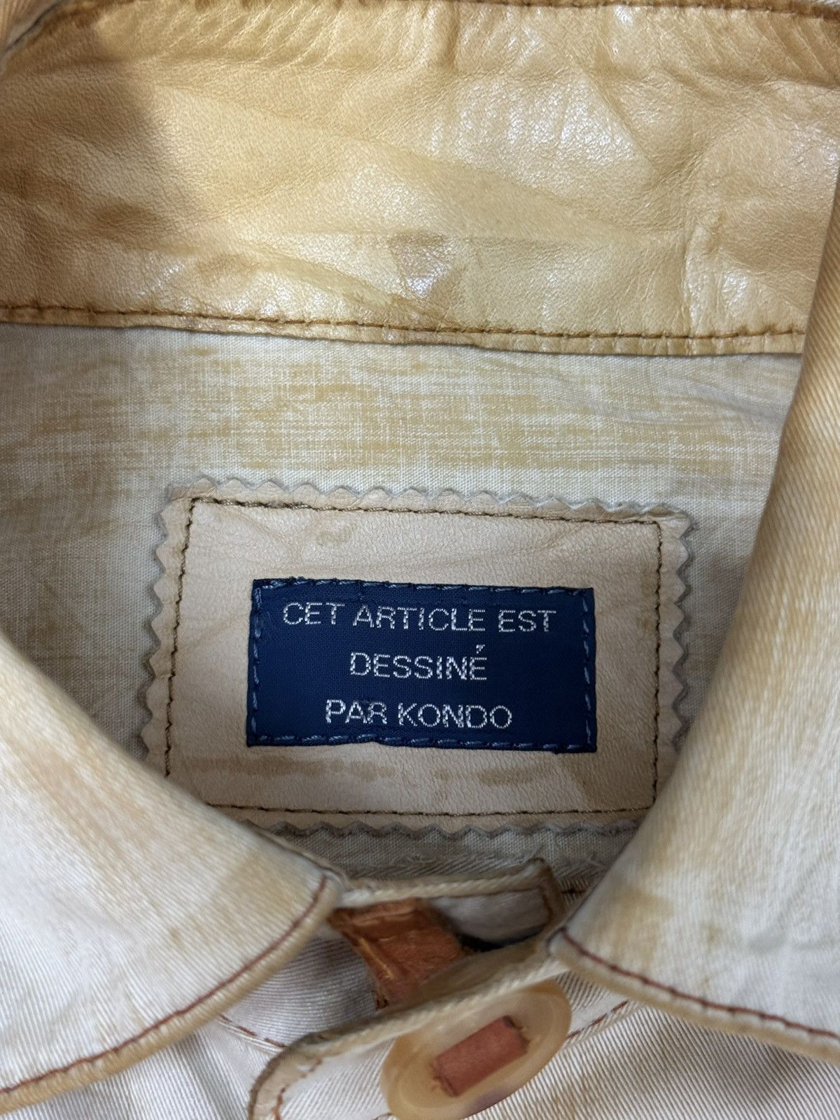 Japanese Brand Vtg Process Waxed Jkt by Kondo Japan margiela visvim 7🟩4 Size US S / EU 44-46 / 1 - 16 Thumbnail