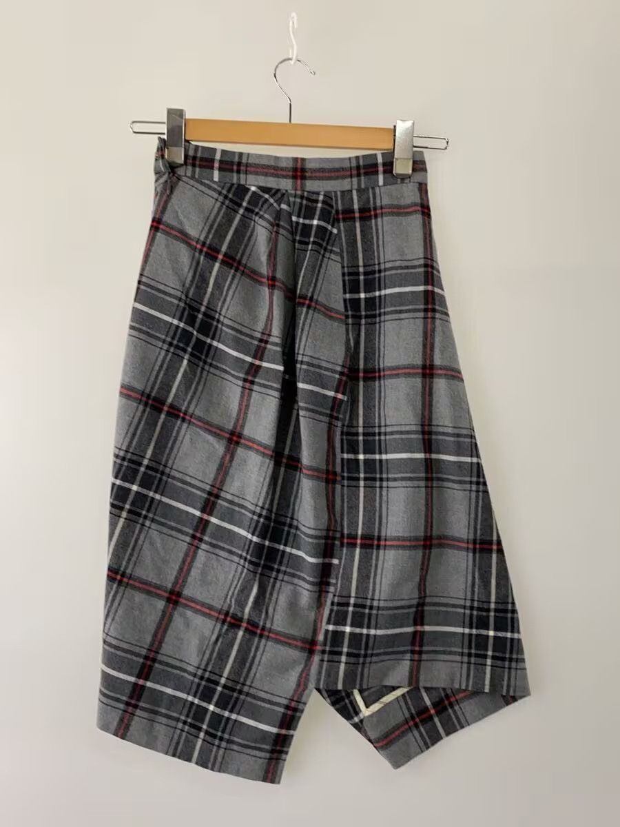 Vivienne Westwood Asymmetrical Plaid Wool Skirt Size 25" / US 0 / IT 36 - 2 Thumbnail