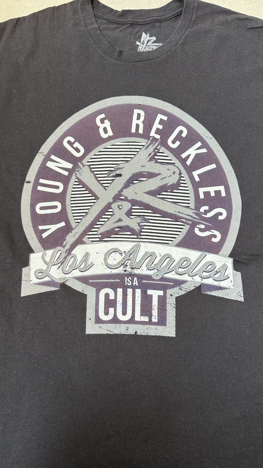 Young And Reckless YOUNG AND RECKLESS LA CULT TEE Size US L / EU 52-54 / 3 - 2 Thumbnail