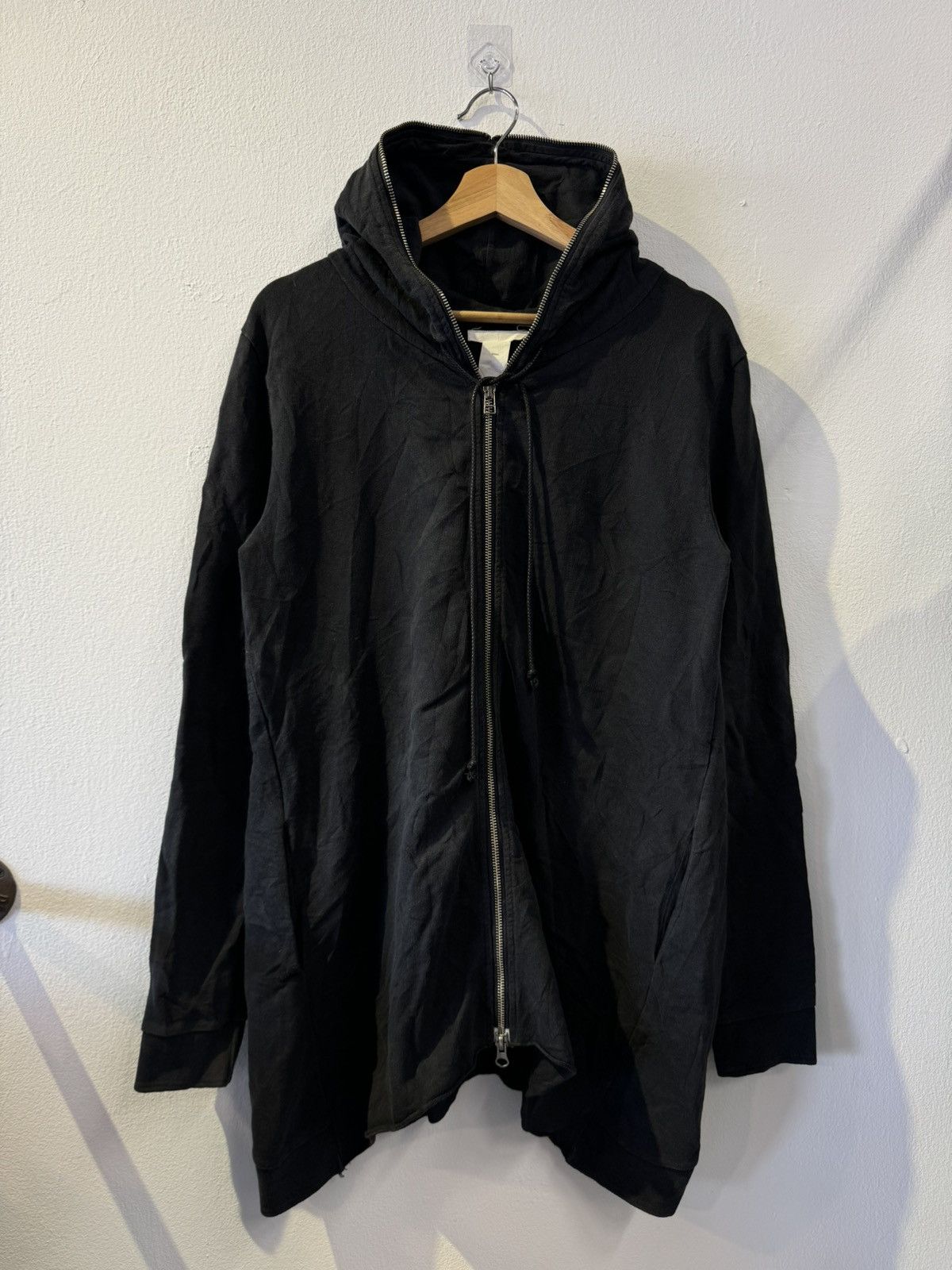 Shimamura Asymmetry Shark Zipper Punk Poem Riot Hoodies
