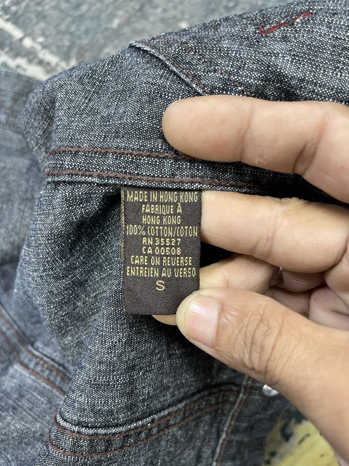 Marithe + Francois Girbaud Marithe + Francois Girbaud Denim Trucker Jacket Size S / US 4 / IT 40 - 13 Thumbnail