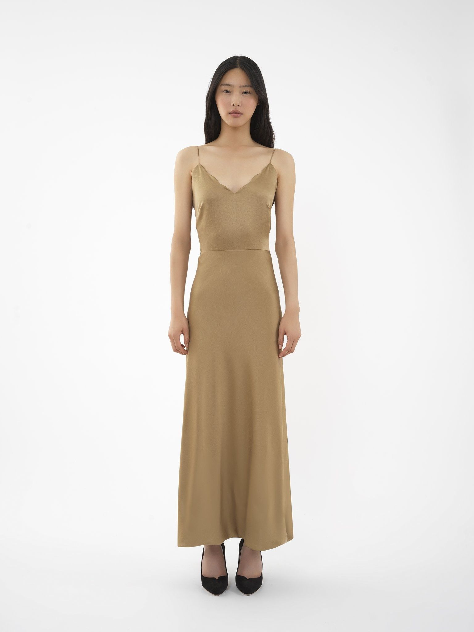 Chloe o1loc1c0325 CHC24 Dress in Brown Size XL / US 12-14 / IT 48-50 - 2 Thumbnail