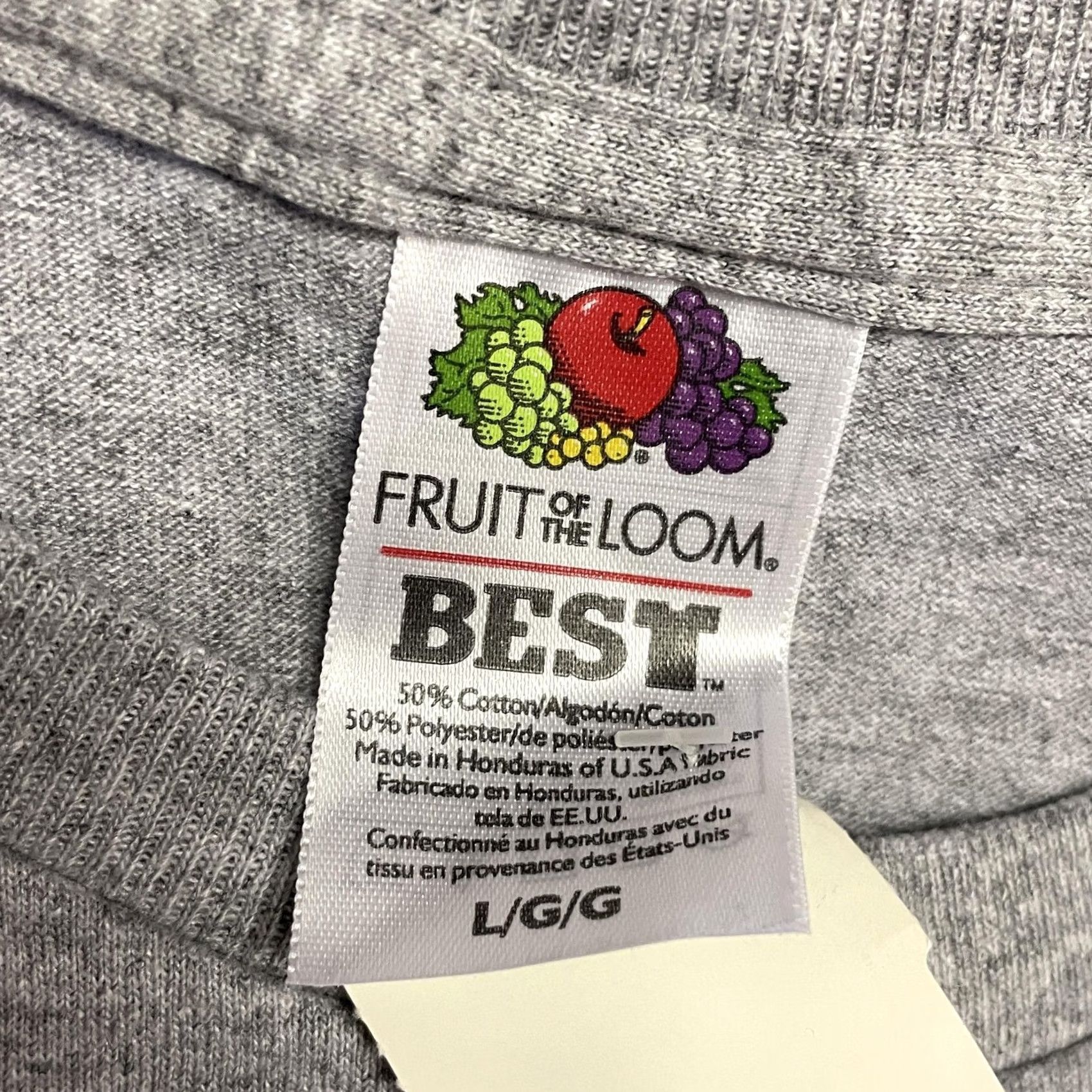 Fruit Of The Loom Marines Shirt Mens Large Gray Fruit of the Loom Military Training Tee Cotton Blend Size US L / EU 52-54 / 3 - 3 Thumbnail