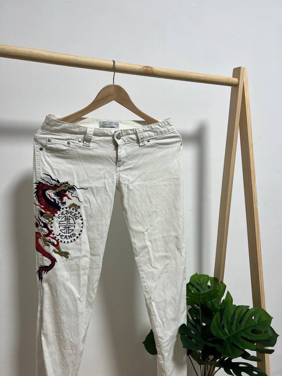 Iceberg × Japanese Brand × Vintage Vintage Iceberg Jeans AmericanWear Y2K Casual Pants 90s Styl Size 28" / US 6 / IT 42 - 6 Thumbnail