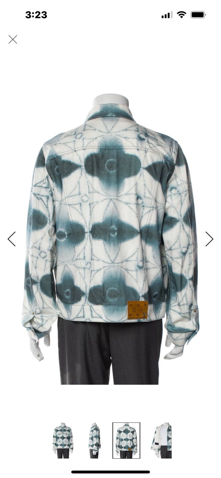 Louis Vuitton Louis Vuitton printed denim jacket Size US M / EU 48-50 / 2 - 13 Thumbnail
