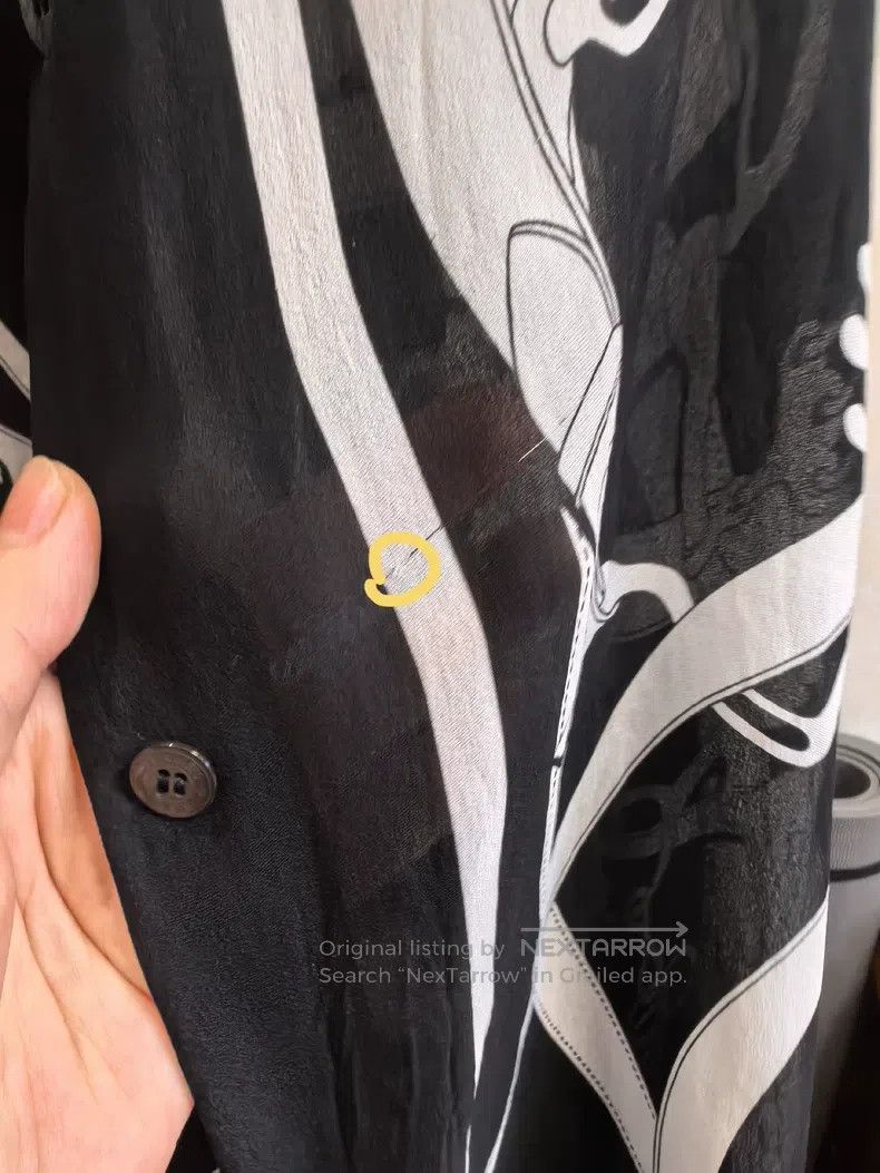 Hermes Hermes Silk sun protection shirt jacket Size XS / US 0-2 / IT 36-38 - 6 Thumbnail