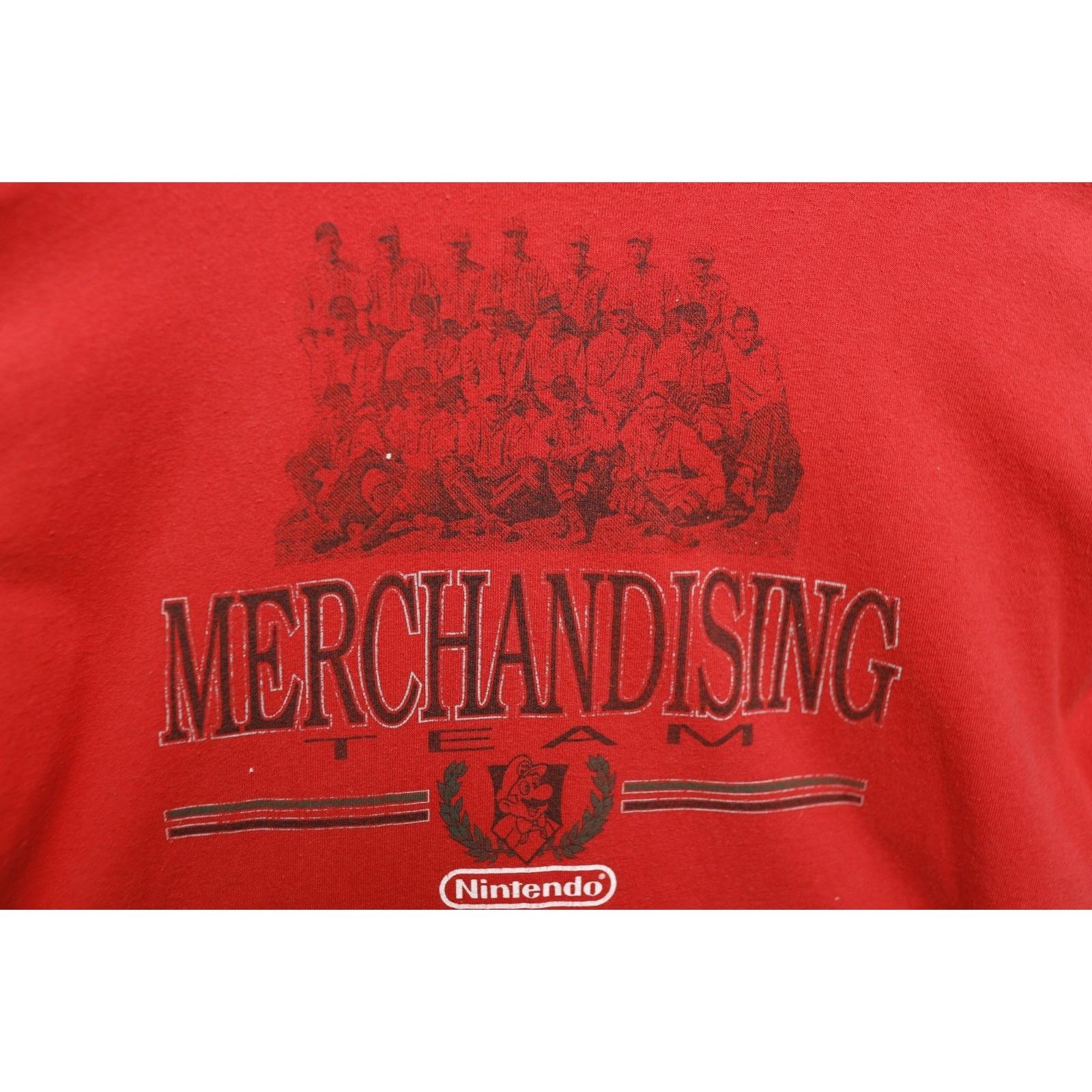 Vintage Nintendo Merchandising Vintage Super Mario Jersey Large 90s Size US L / EU 52-54 / 3 - 8 Thumbnail