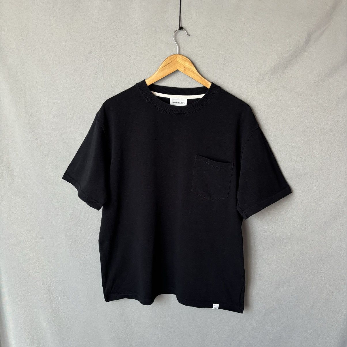 Norse Projects Norse Projects basic t-shirt tee black xl streetwear rare Size US XL / EU 56 / 4 - 1 Thumbnail