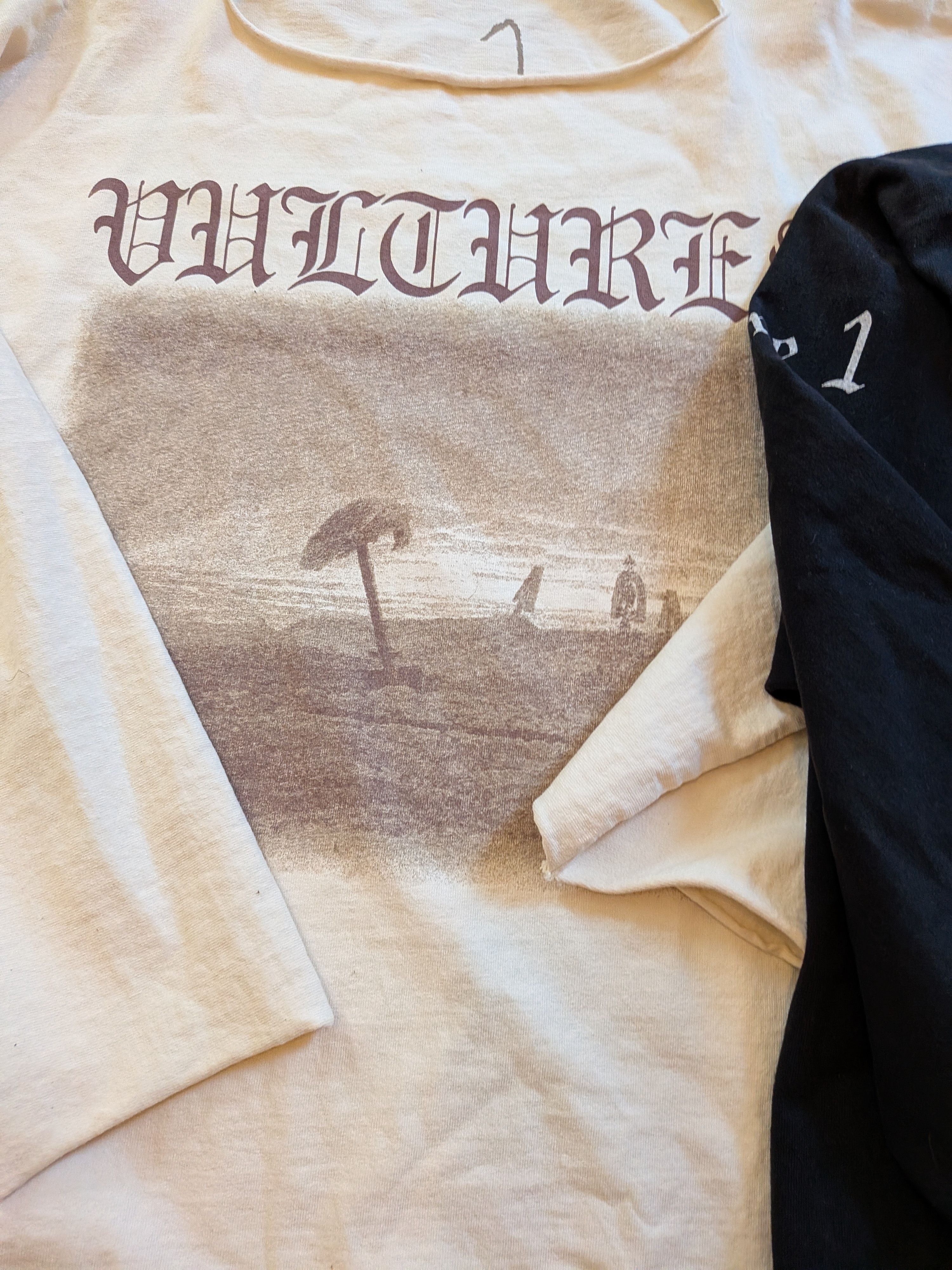 Yeezy Vultures tracklist long sleeve bundle. Size US S / EU 44-46 / 1 - 4 Thumbnail