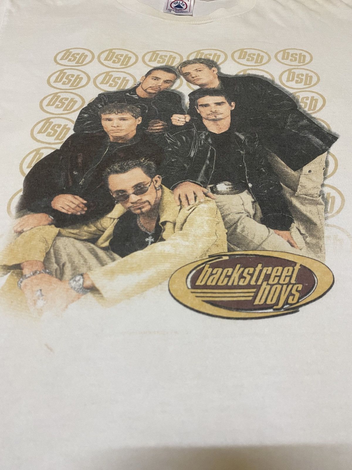 Band Tees Rare! Vintage 1999 Backstreet Boys Boy Band Youth L T Shirt Size US S / EU 44-46 / 1 - 2 Thumbnail