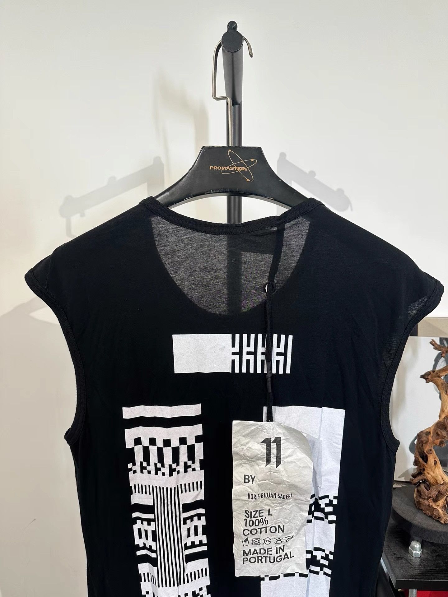 11 By Boris Bidjan Saberi Boris Bidjan Saberi 11by bbs Printed Sleeveless Tank Top K35 Size US L / EU 52-54 / 3 - 4 Thumbnail
