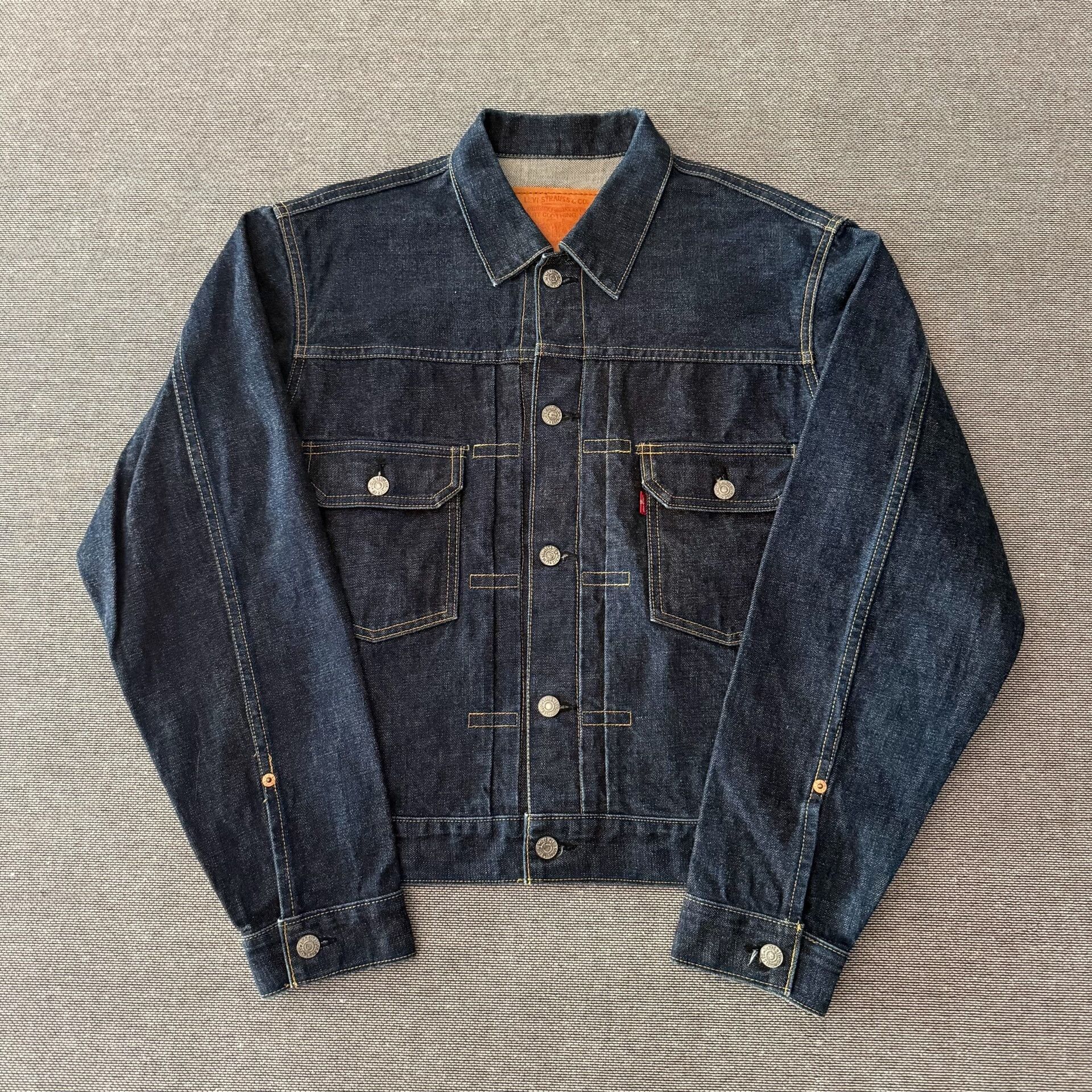 Levi's Vintage Clothing Levi's LVC507 J02 Denim Jacket Size US XXS / EU 40 - 1 Thumbnail