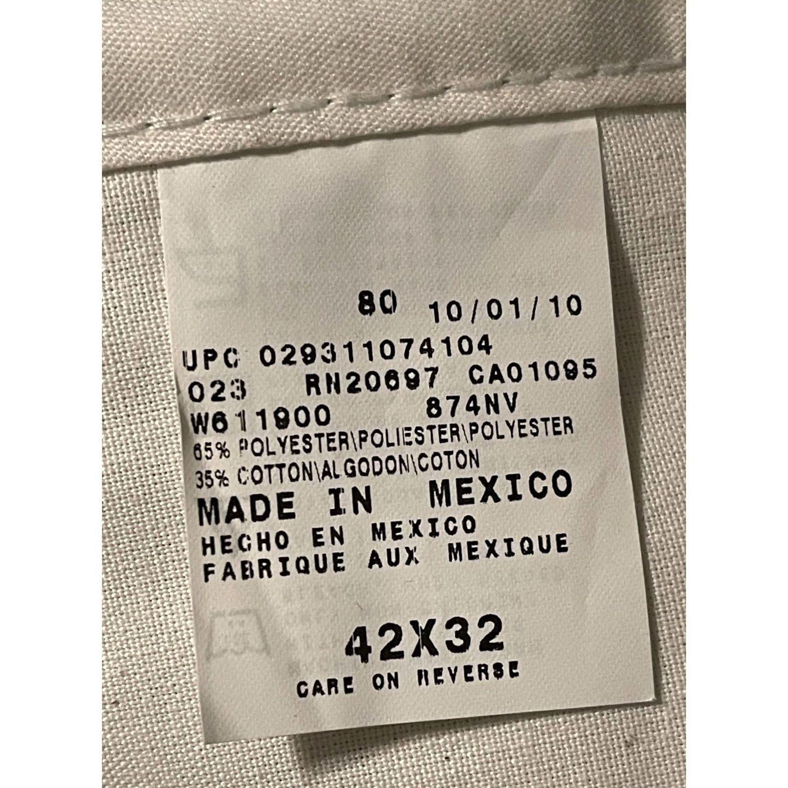 Dickies Dickies 874 The Original Work Pants Navy Blue 874NV Men's 42x32 New! Size US 42 / EU 58 - 4 Thumbnail