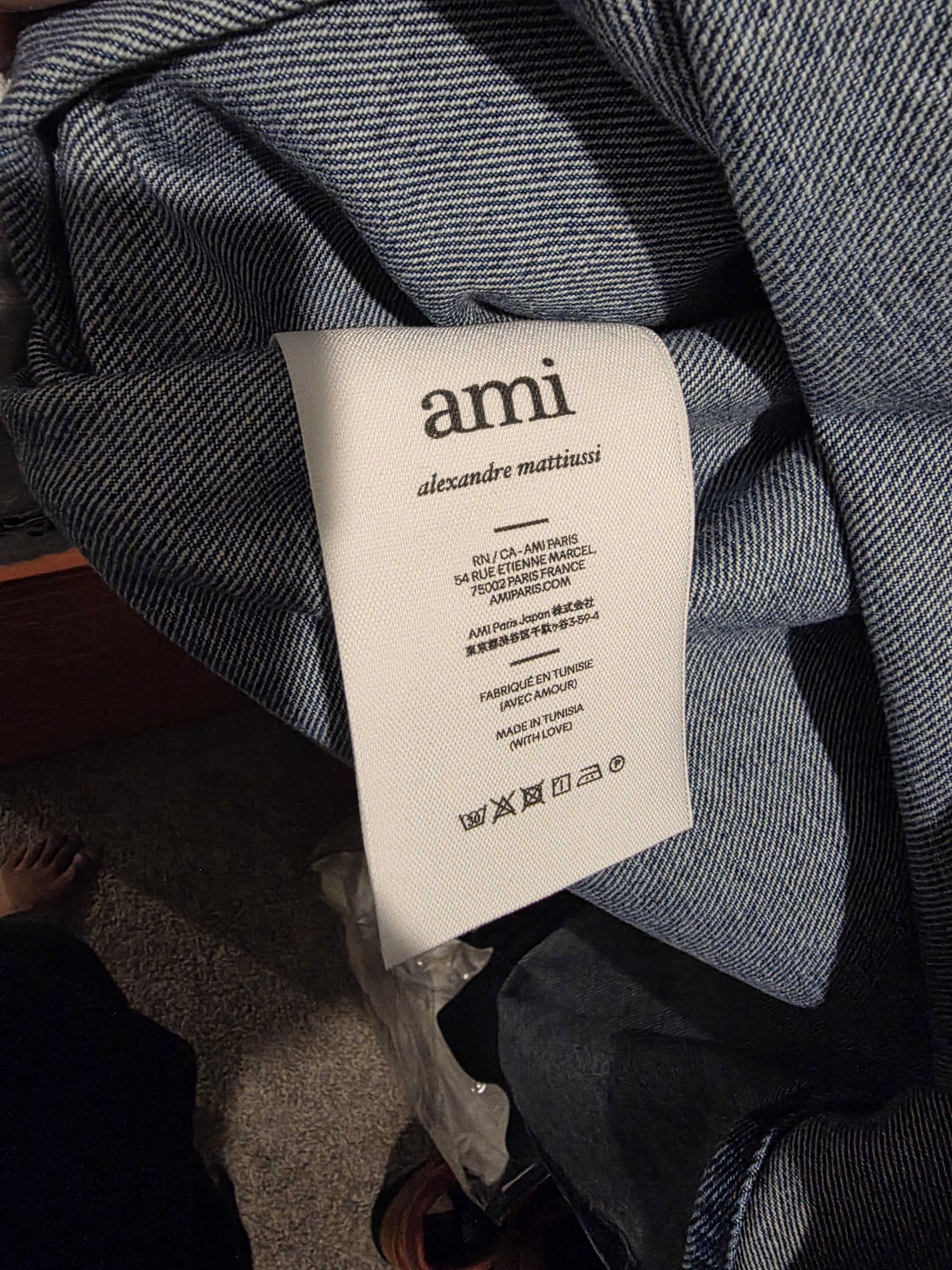 AMI Ami Paris denim shirt Size US XL / EU 56 / 4 - 6 Thumbnail