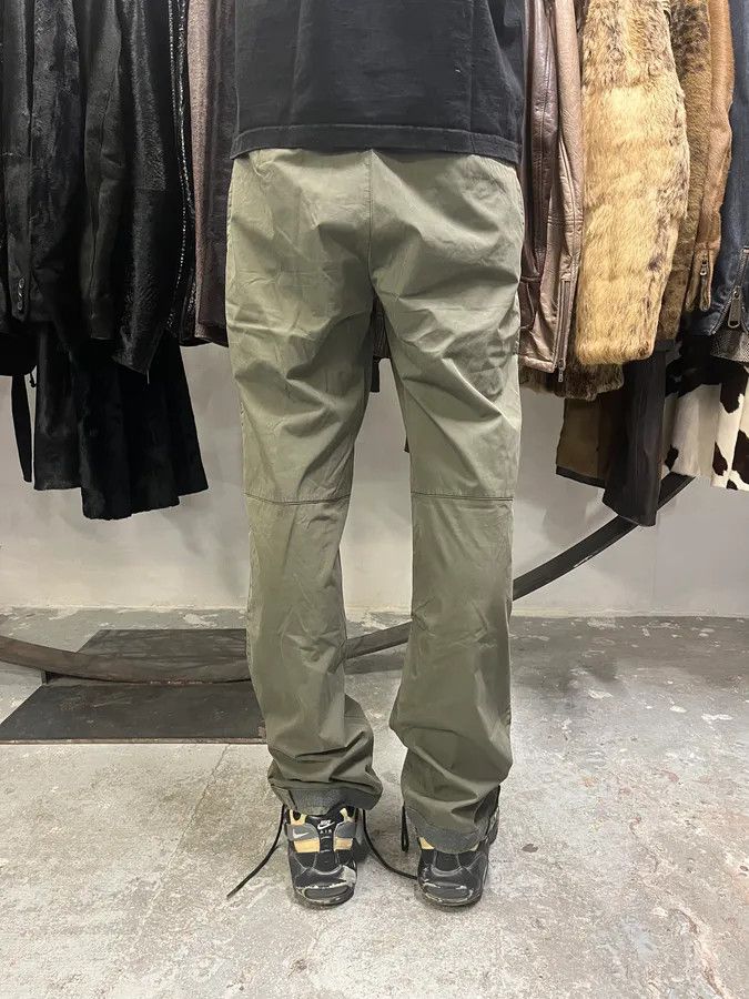 Prada × Vintage 2000s Prada Olive Linea Rossa Pants Size US 33 - 4 Thumbnail