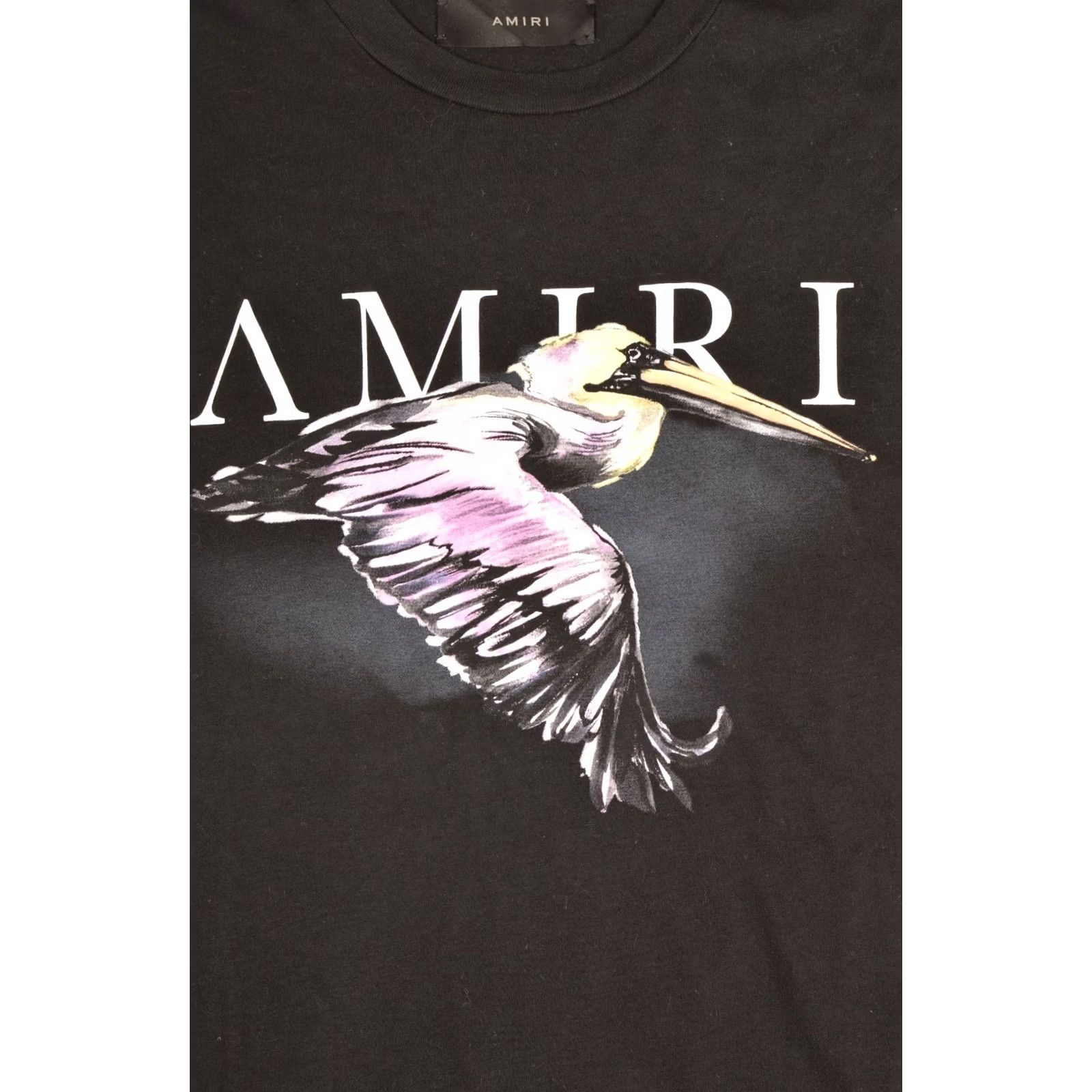 Amiri AMIRI Pelican Watercolor T-Shirt Tee Made in USA Size XS / UK 34 / FR 44 Black Mens T-Shirt XS USA 100% Cotton Size US XS / EU 42 / 0 - 2 Thumbnail