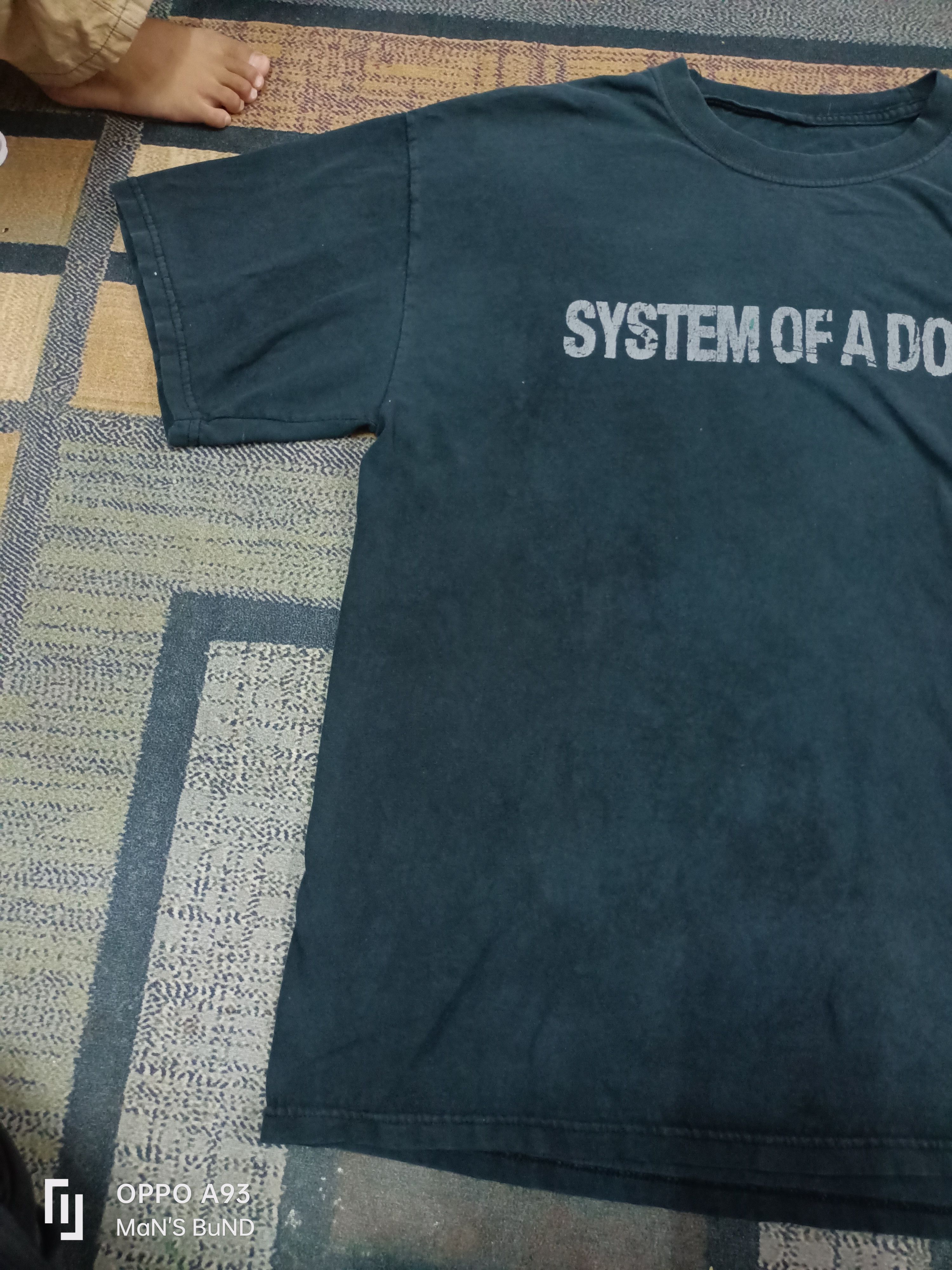 Band Tees DISTRESSED BAND TEES,SYSTEM OF A DOWN Size US M / EU 48-50 / 2 - 4 Thumbnail