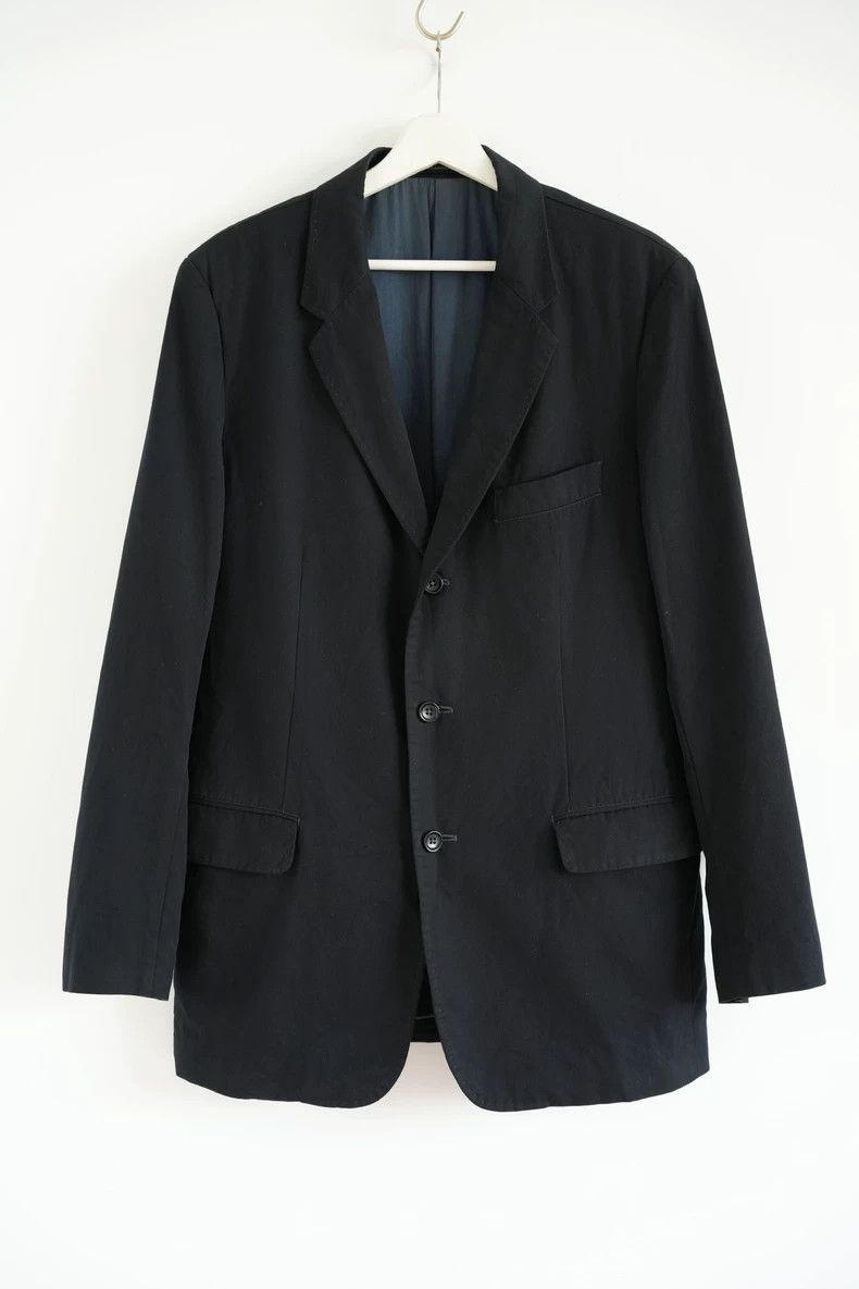 Yohji Yamamoto Yohji Yamamoto size 3 04aw Tribute Knit Wool blazer Size 36R - 1 Thumbnail
