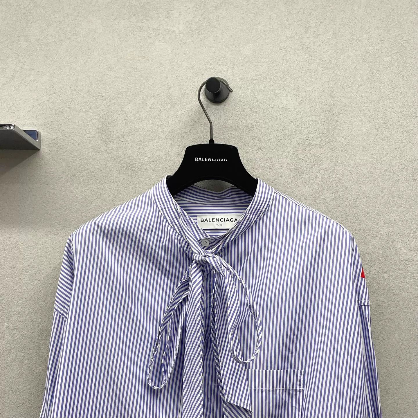Balenciaga Balenciaga Blue Striped Shirt Size 34 Size XS / US 0-2 / IT 36-38 - 4 Thumbnail