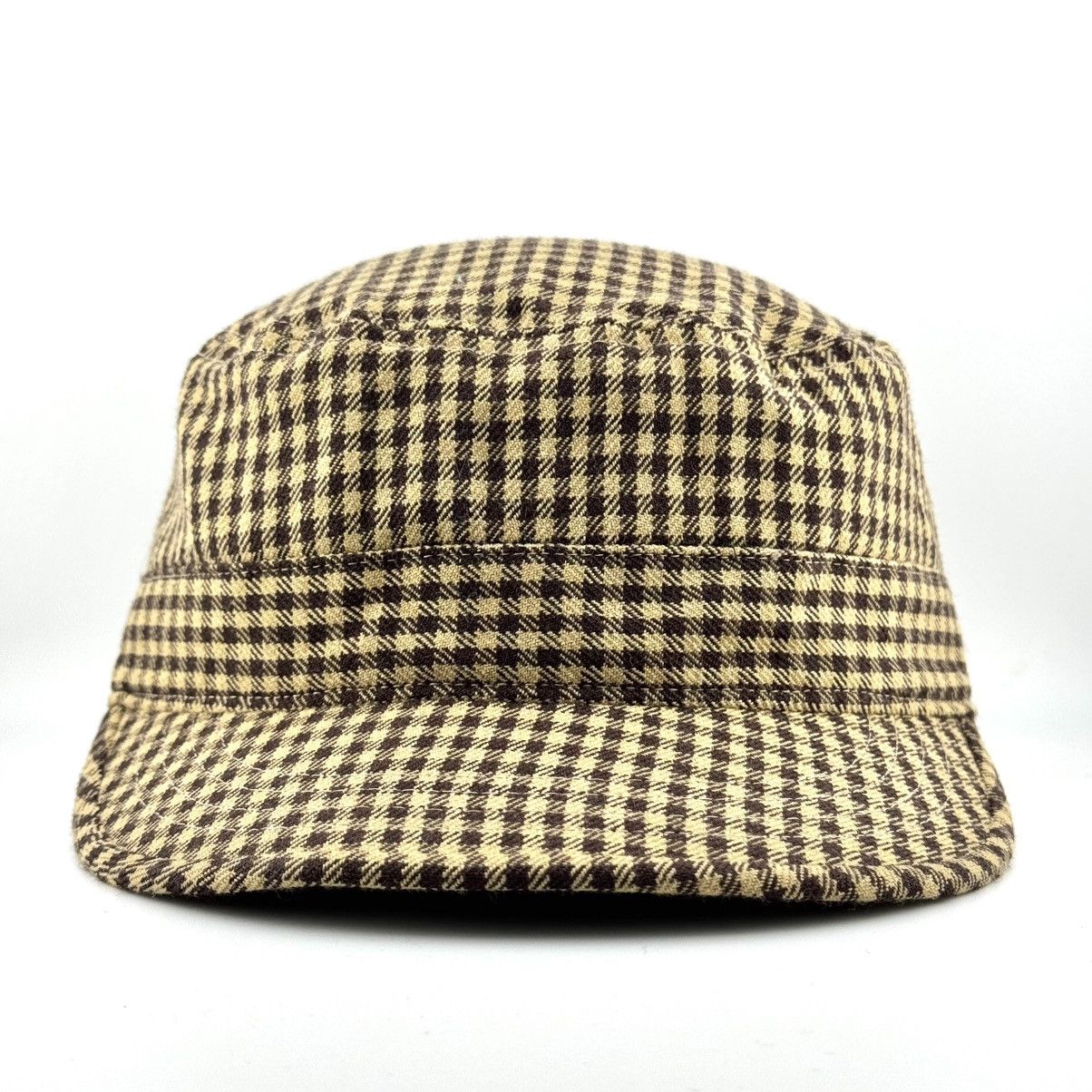 CA4LA Vintage Y2K CA4LA Checkered Wool Cap - Japanese Brand Size ONE SIZE - 2 Thumbnail