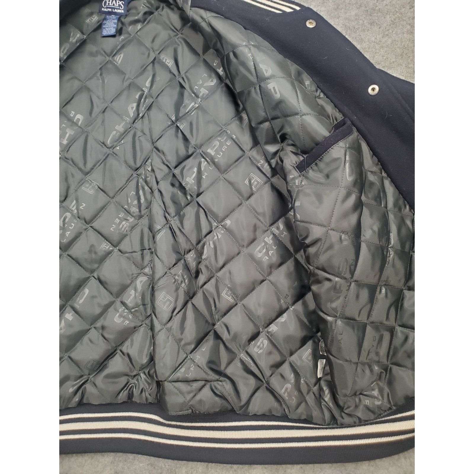 Chaps Ralph Lauren Vintage Chaps Ralph Lauren Men's XXL Varsity Letter Jacket Size US XXL / EU 58 / 5 - 6 Thumbnail