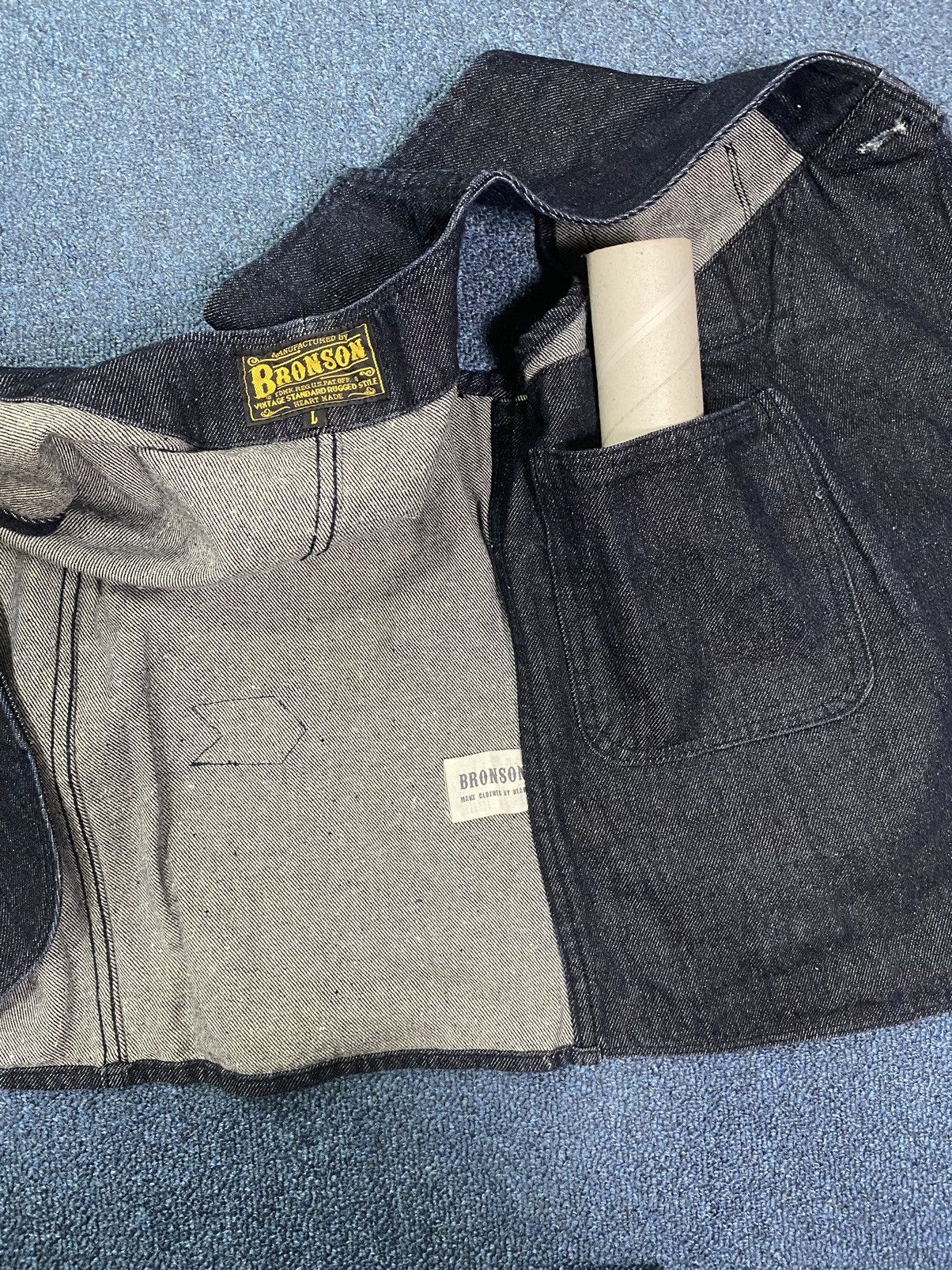 Bronson MFG. CO. Bronson Multiple Pocket Denim Vest Size US L / EU 52-54 / 3 - 4 Thumbnail