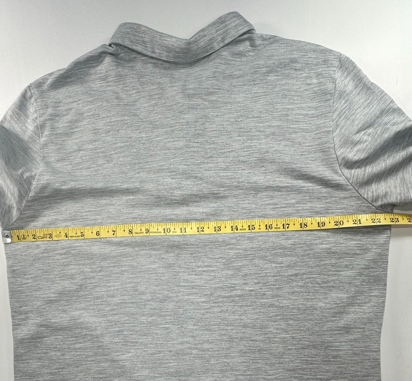 Robert Barakett Robert Barakett 1/4 Button Payne Cover Placket Gray Mens XL Size US XL / EU 56 / 4 - 7 Thumbnail
