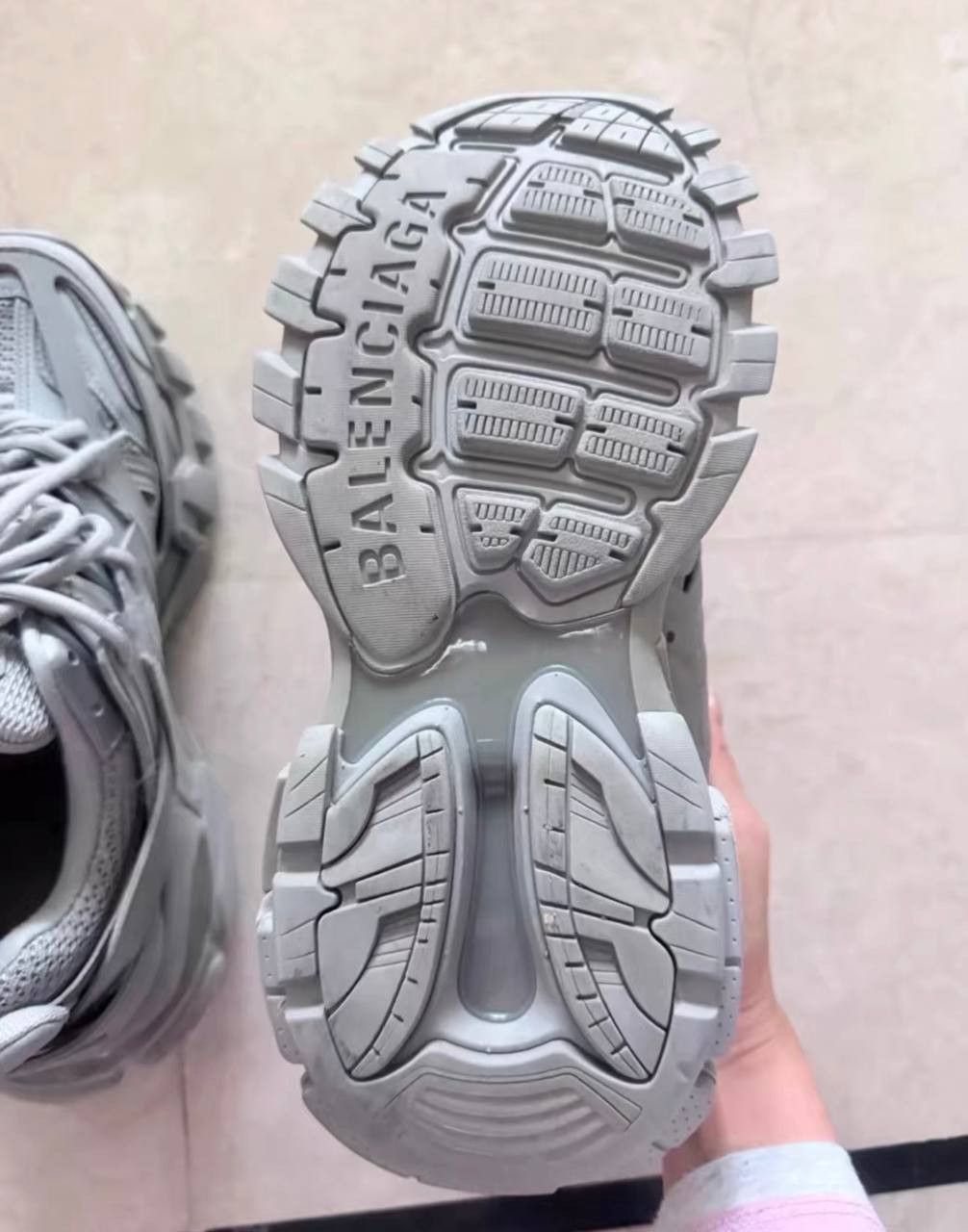 Balenciaga Balenciaga Track 1.0 sneakers in dusty gray-blue Size US 7.5 / EU 40-41 - 3 Thumbnail