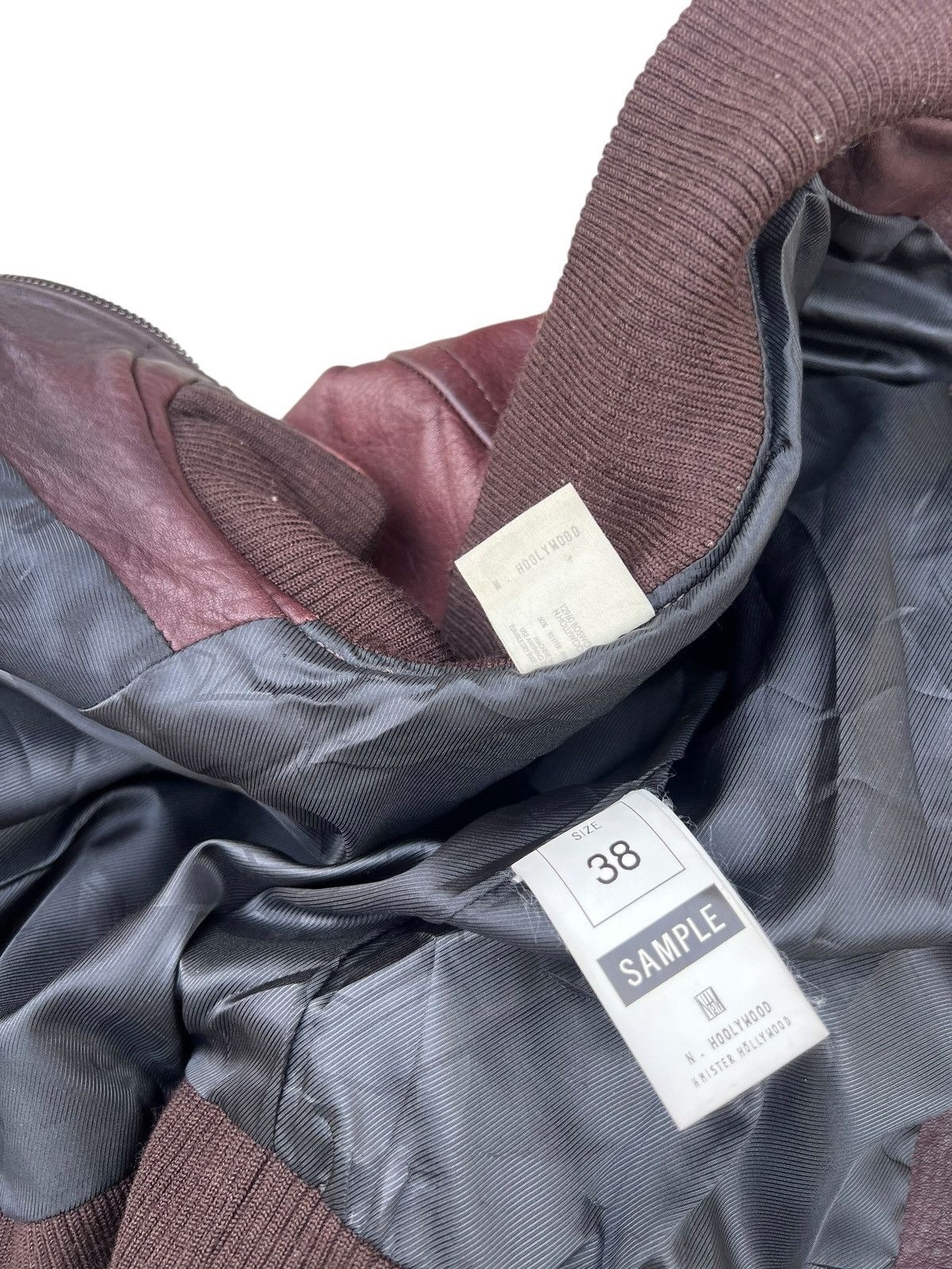 N.Hoolywood SAMPLE Only N.Hoolywood Japan Fade Patina Leather Jacket Size US S / EU 44-46 / 1 - 16 Thumbnail