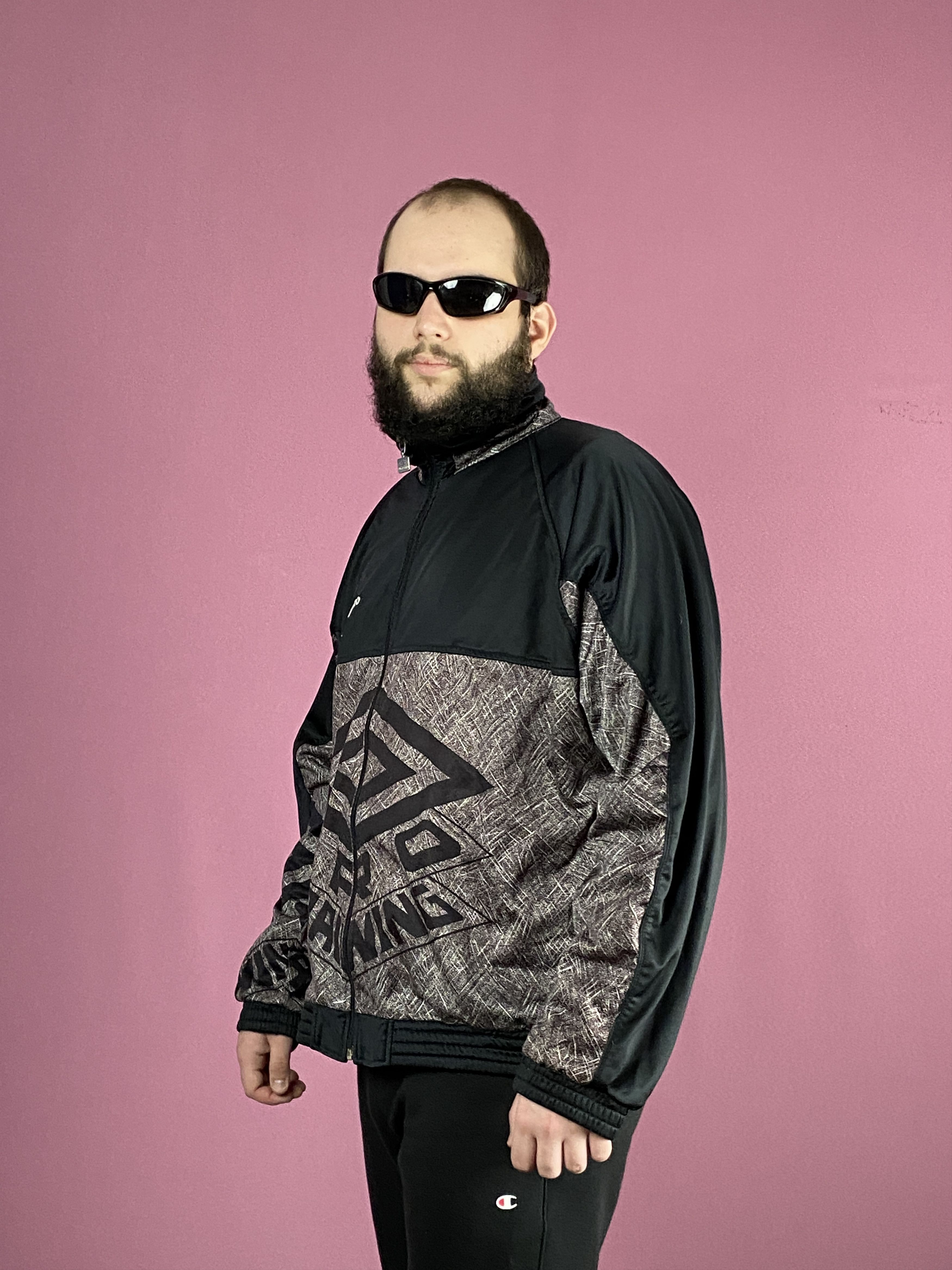 Umbro Umbro Vintage Men's Track Jacket - Size XL / 7 Sport Jacket Size US L / EU 52-54 / 3 - 2 Thumbnail