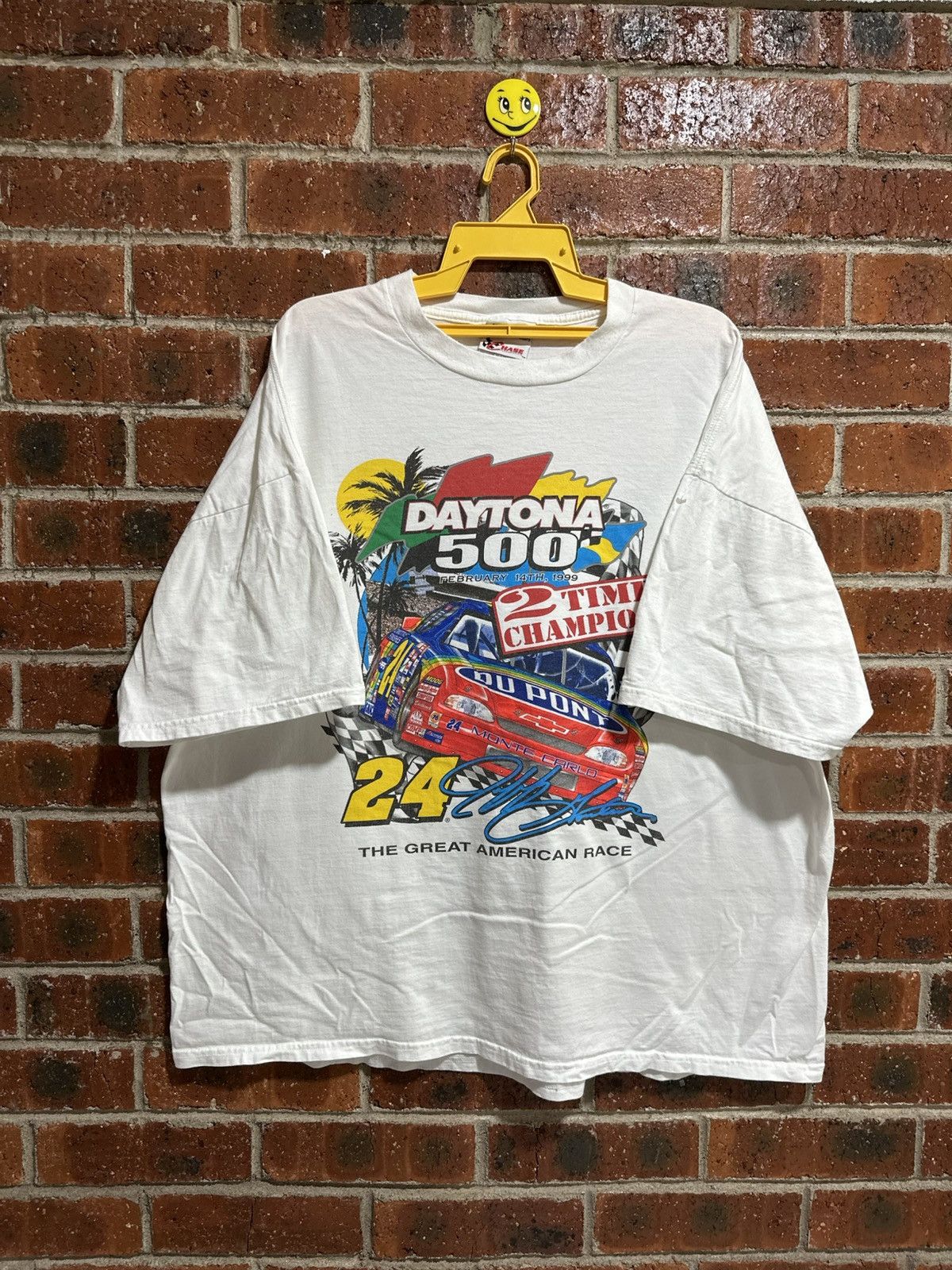 Chase Authentics Vintage 1999 Daytona 500 Faded Tee Size US XXL / EU 58 / 5 - 1 Thumbnail