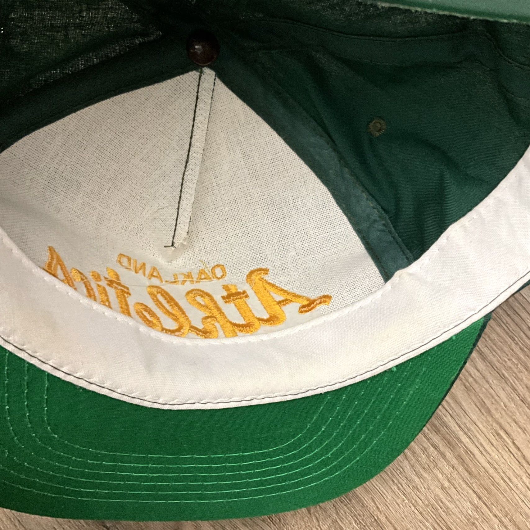 Sports Specialties VINTAGE Sports Specialties Oakland A’s Athletics Script Snapback Hat Size ONE SIZE - 6 Thumbnail