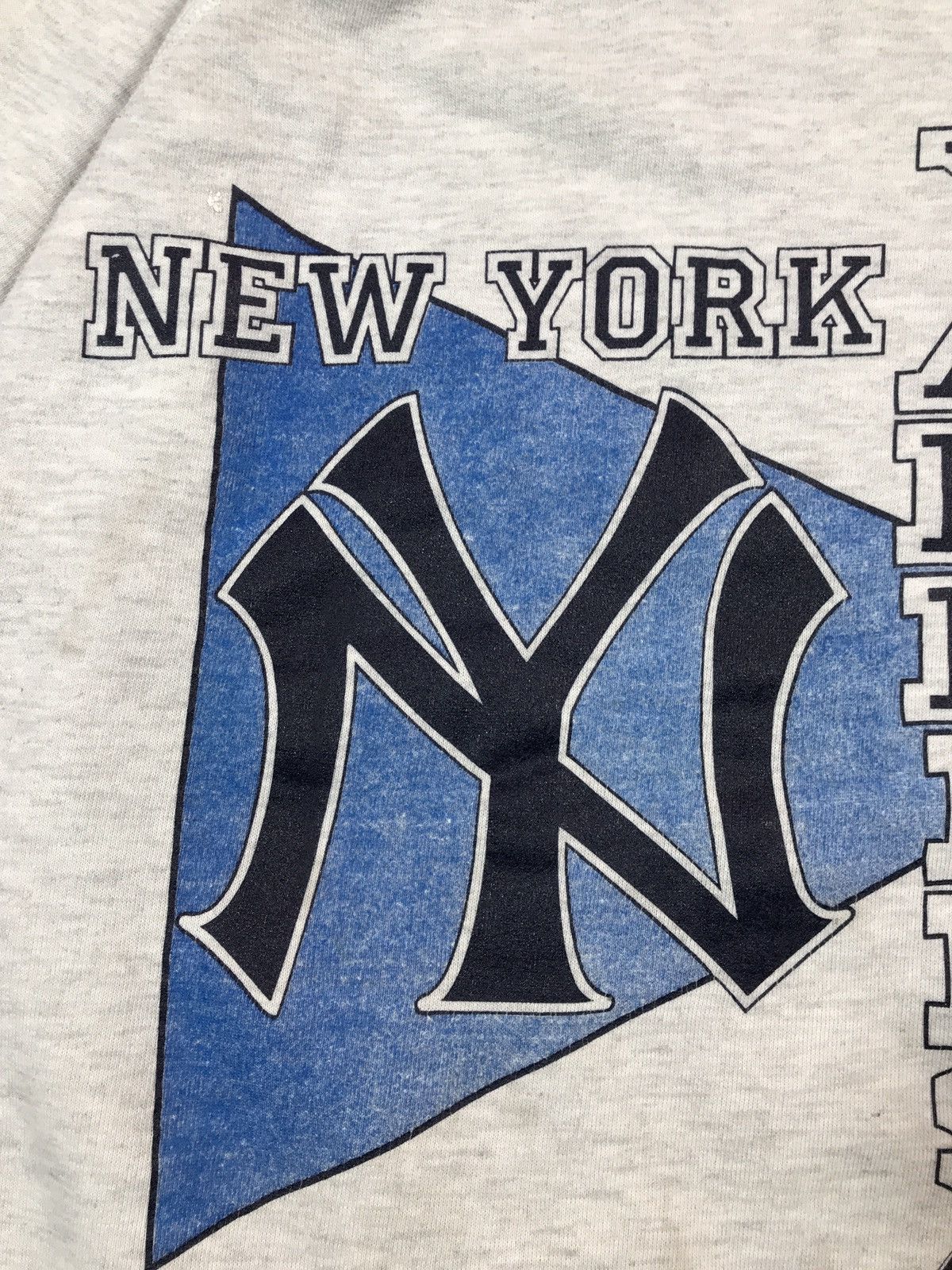 Jerzees × New York Yankees × Vintage Vintage Jerzees New York Yankees Sweatshirt Size US L / EU 52-54 / 3 - 6 Thumbnail