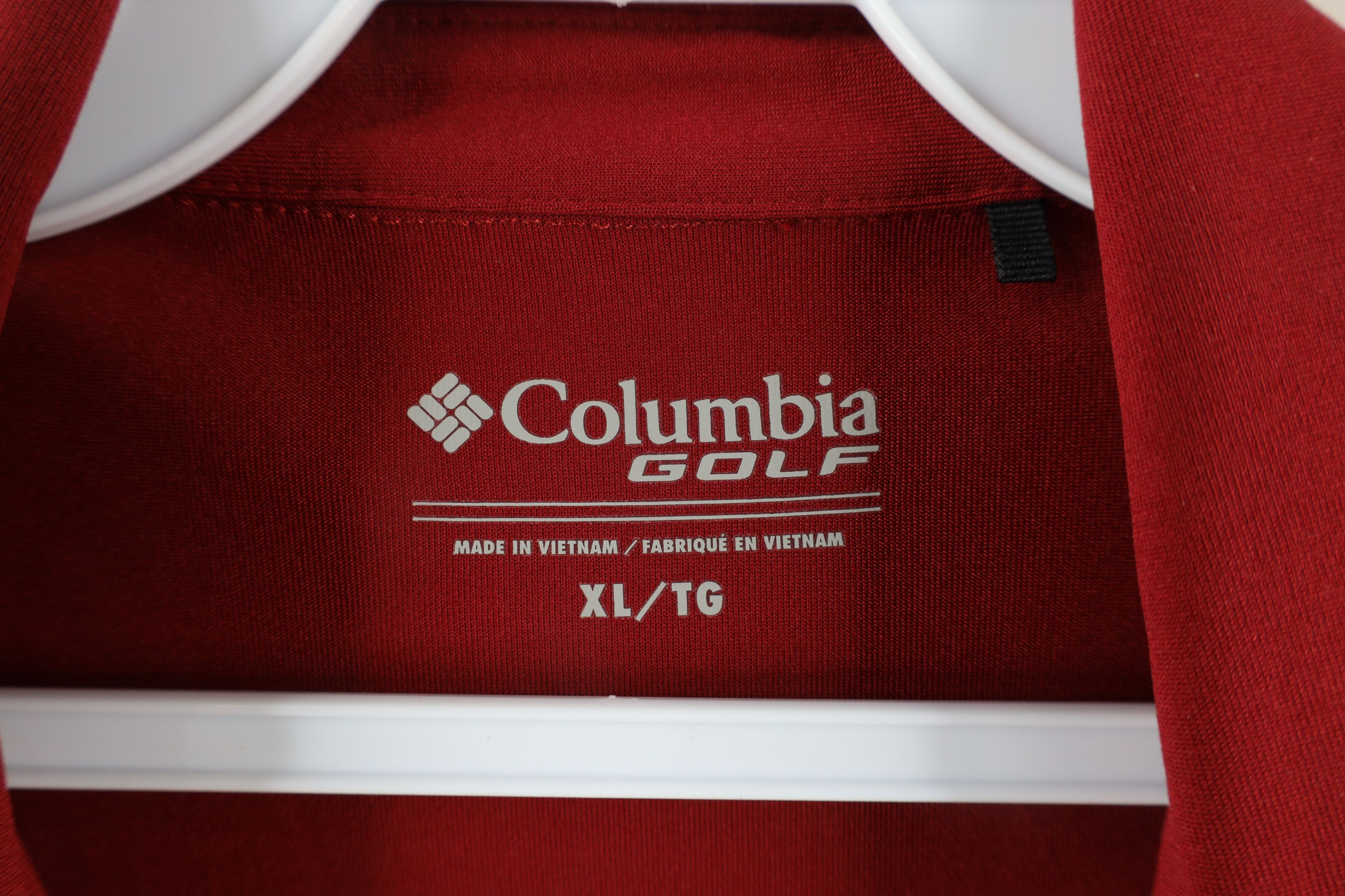 Columbia × Vintage Columbia Golf University Short Sleeve Collared Polo Shirt Size US XL / EU 56 / 4 - 9 Thumbnail