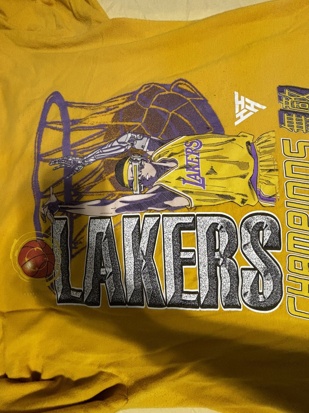 Other Laker Champion Japanese Style Streetwear Shirt Size US L / EU 52-54 / 3 - 4 Thumbnail