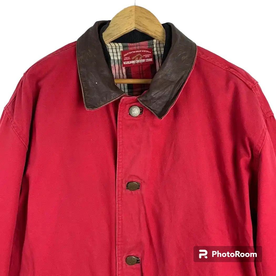 Marlboro × Vintage 💥RARE!! Vtg Authentic Marlboro Classic Country Talon Jacket Size US L / EU 52-54 / 3 - 4 Thumbnail