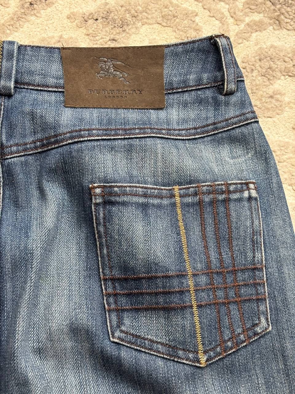 Burberry Burberry London Nova Check Denim Skirt - Size 42 (IT) Size 30" / US 8 / IT 44 - 12 Thumbnail