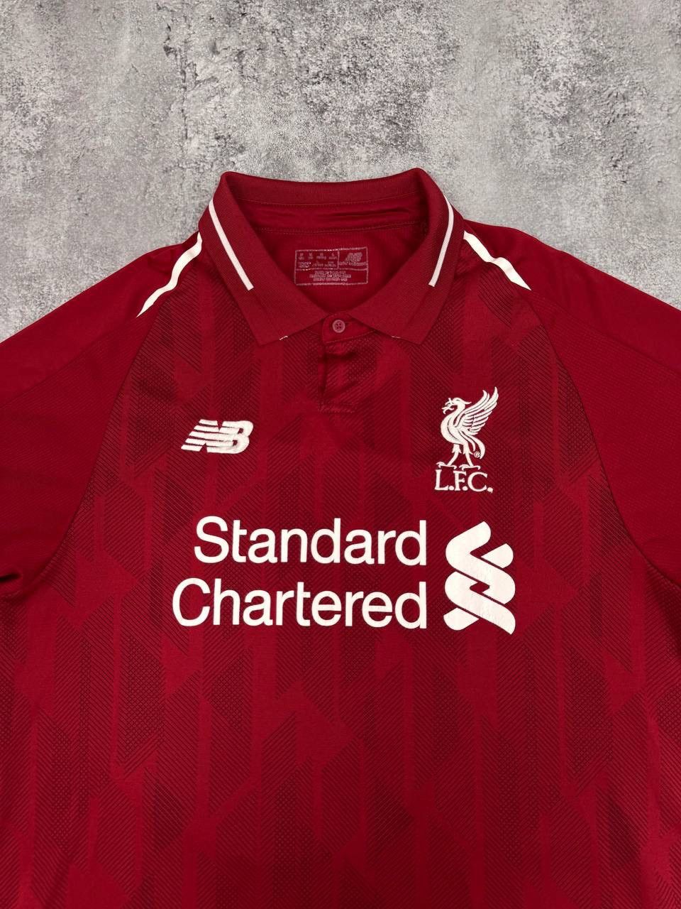 New Balance M.Salah New Balance Liverpool FC Home Jersey 2018 2019 Red Size US M / EU 48-50 / 2 - 2 Thumbnail